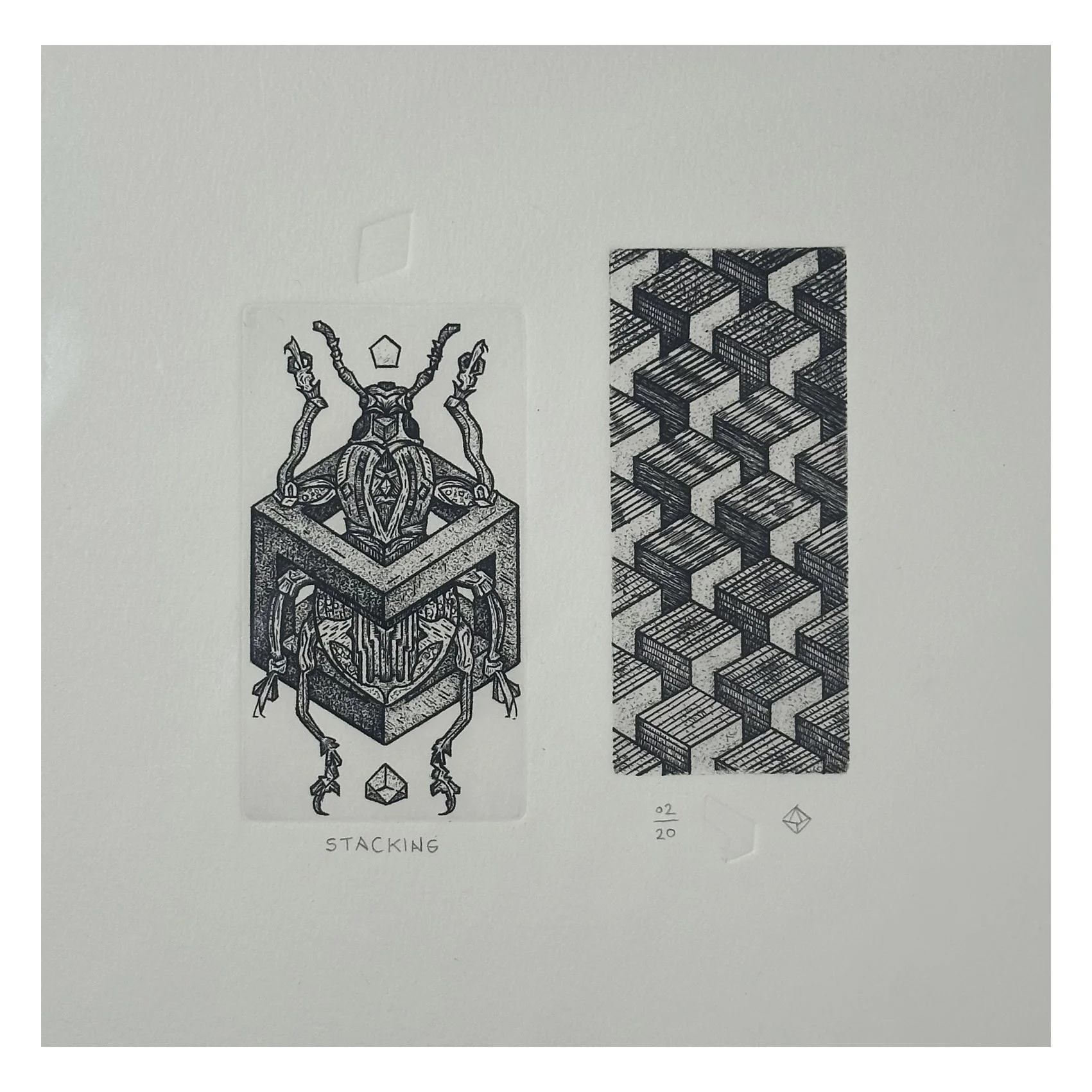 Stacking (unframed)