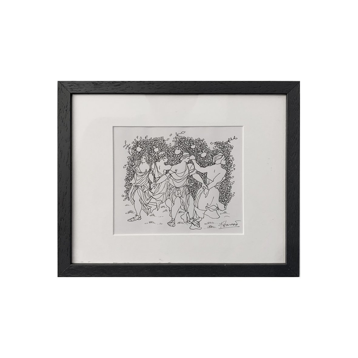 Dance The Music Of Time Study (framed)