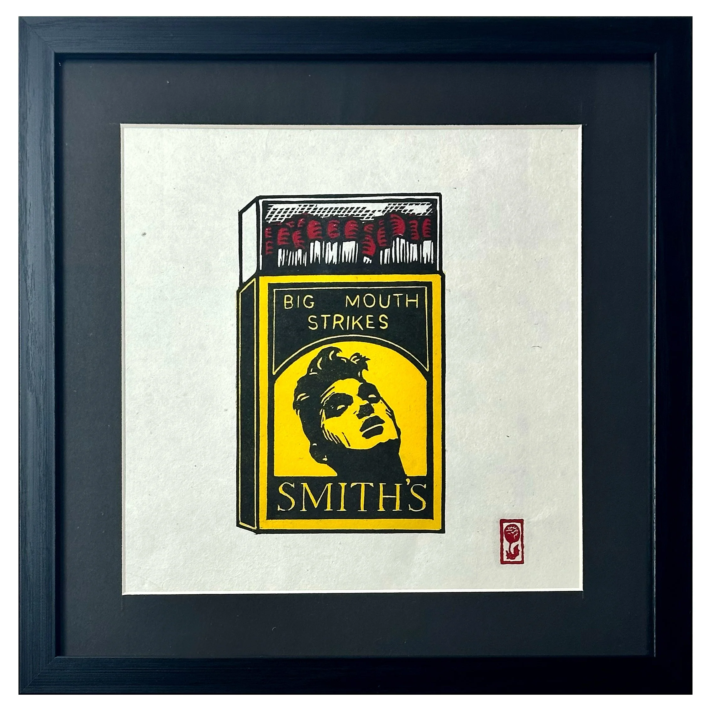 Smith's Big Mouth Strikes (framed)