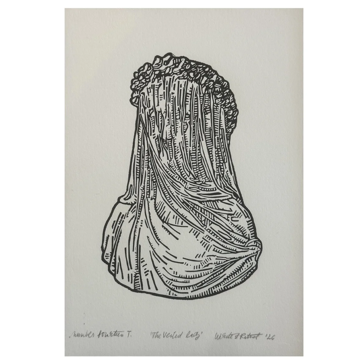 The Veiled Lady (unframed)