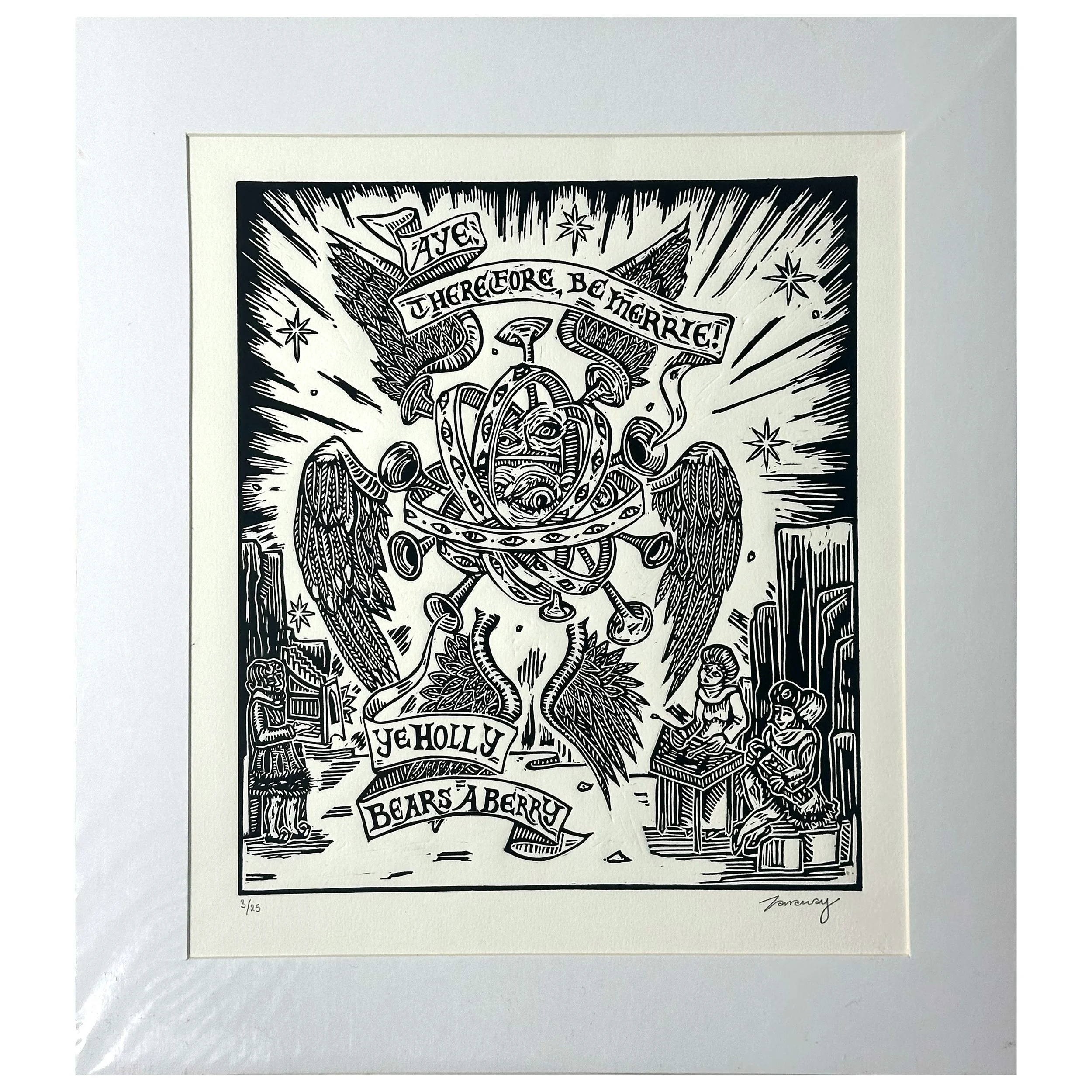 Ye Holly bears a berry unframed.jpg