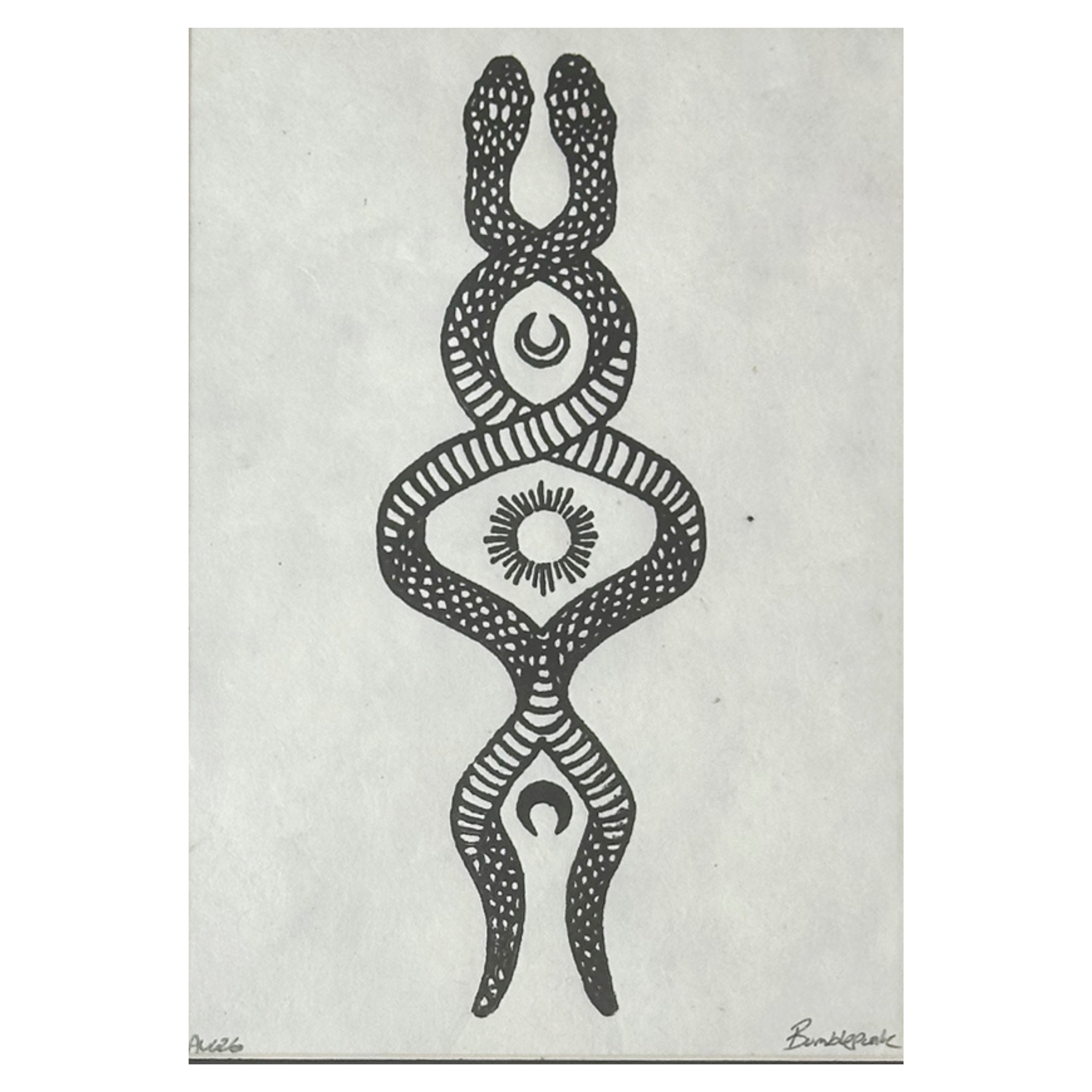 Celestial Serpents (unframed)
