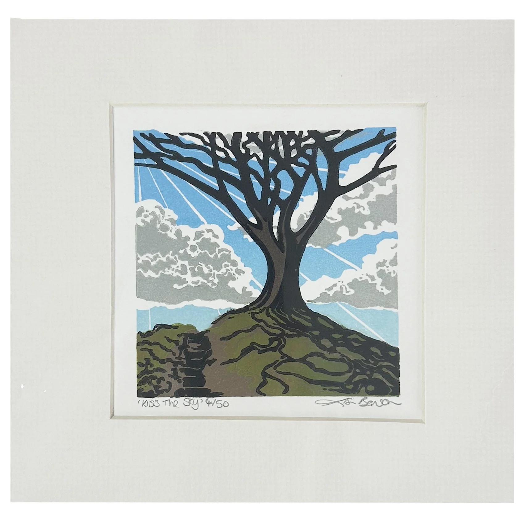 Kiss The Sky (unframed)