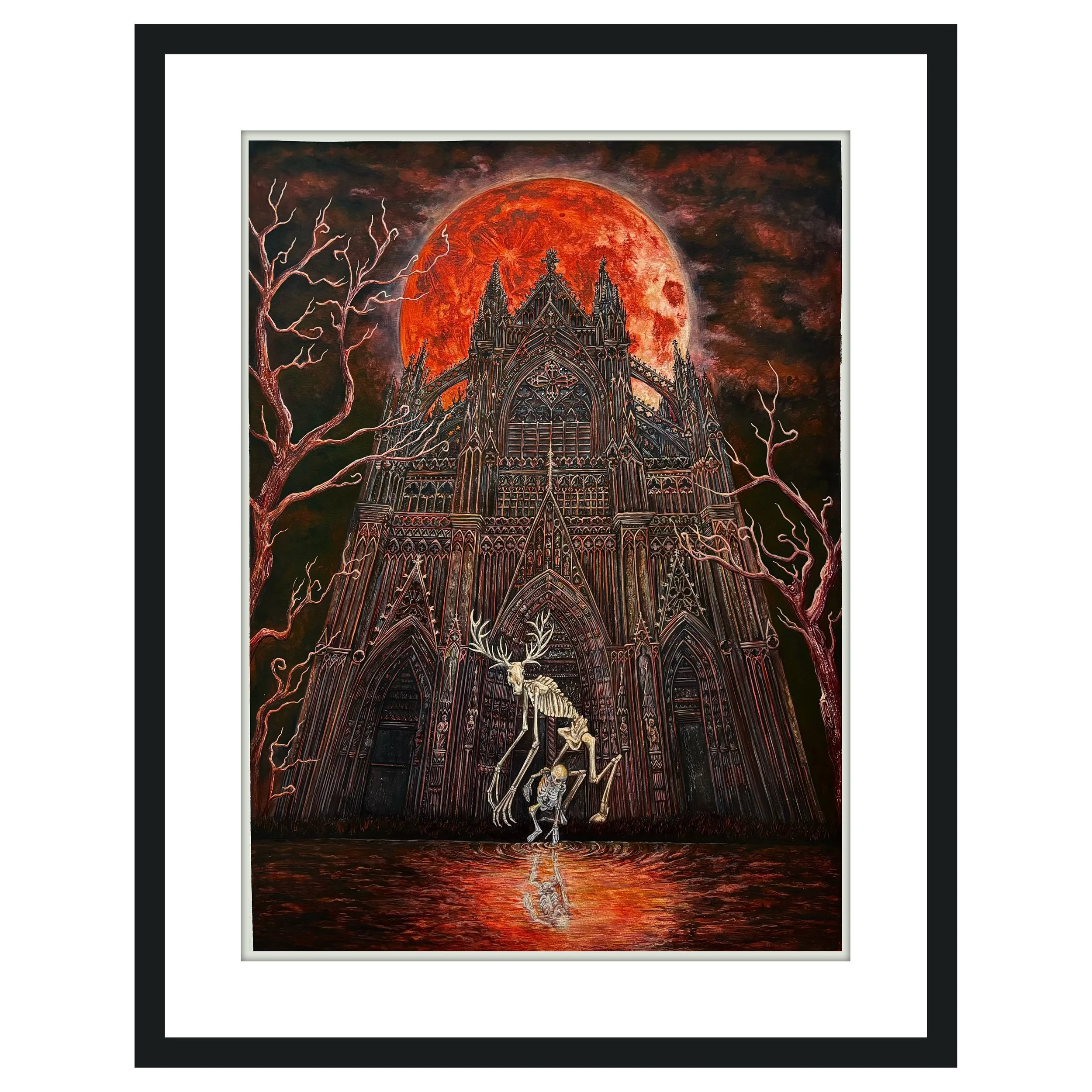 Blood Moon (framed)