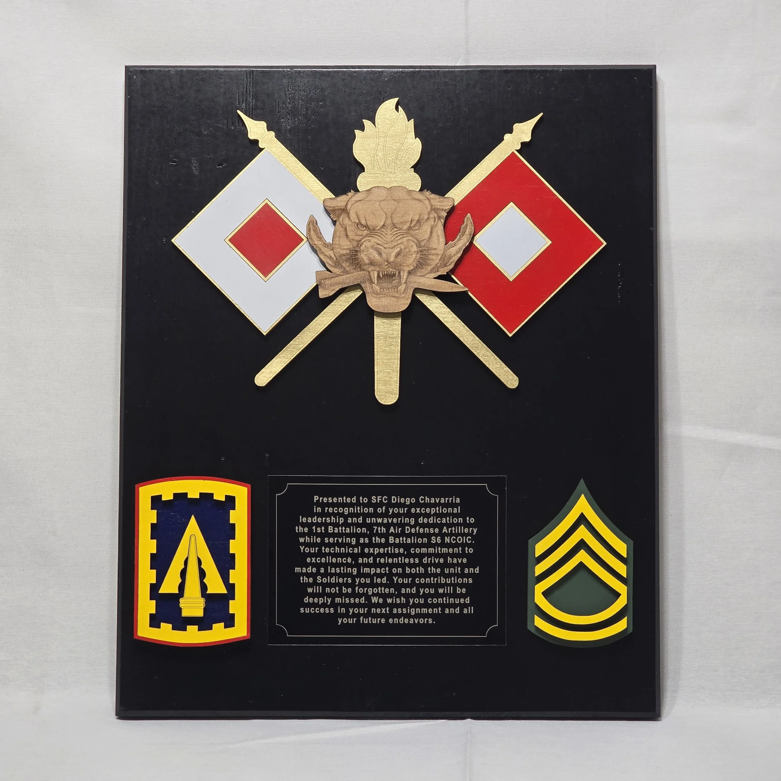 16x20 Plaque