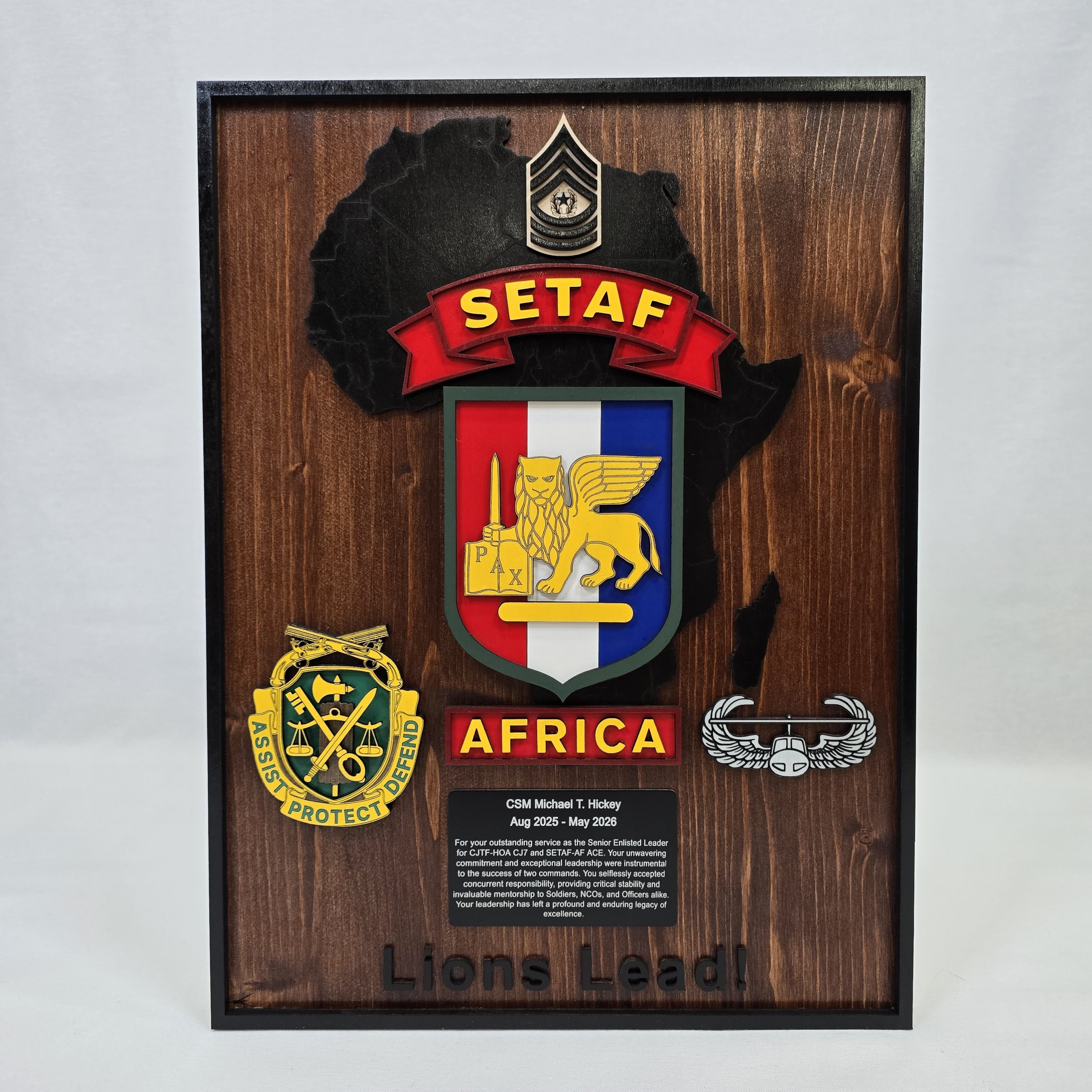 12x16 Plaque with Border