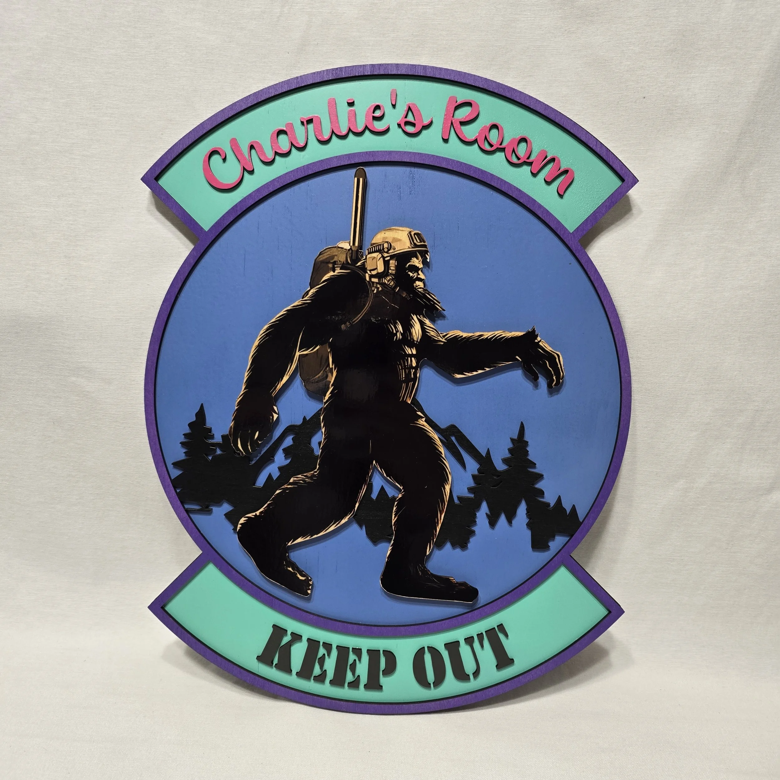 Custom Tacti-Squach Door Hanger