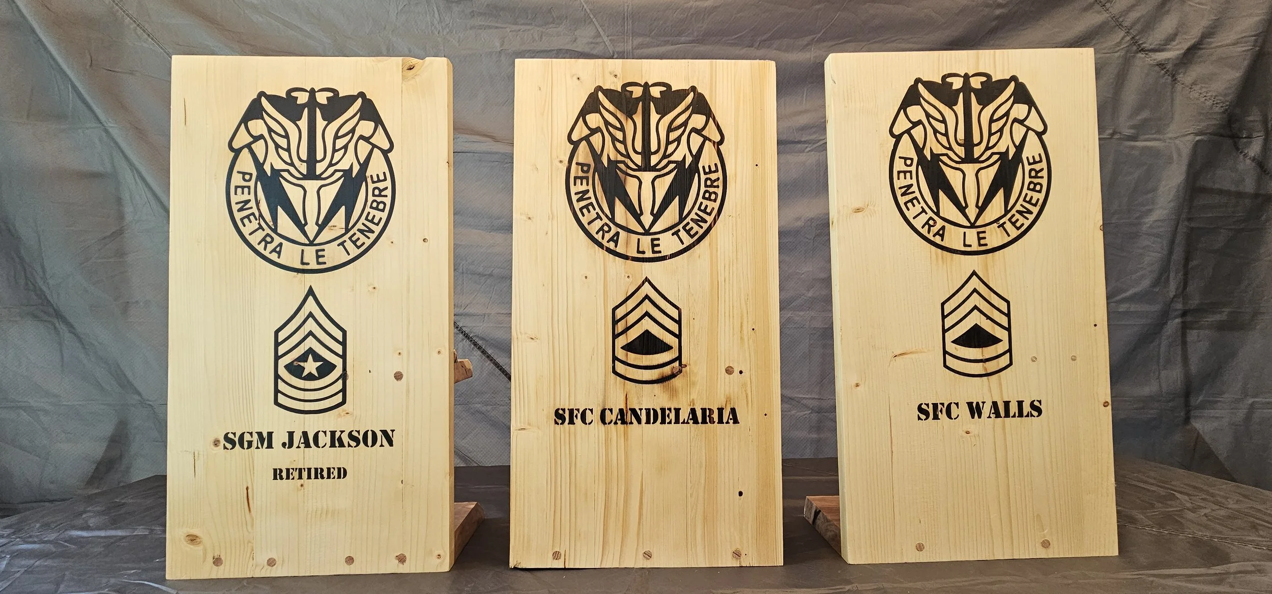 Back of 12x22 Burned Whiskey Shelf