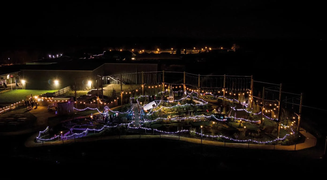 The Lost Valley Glow Golf