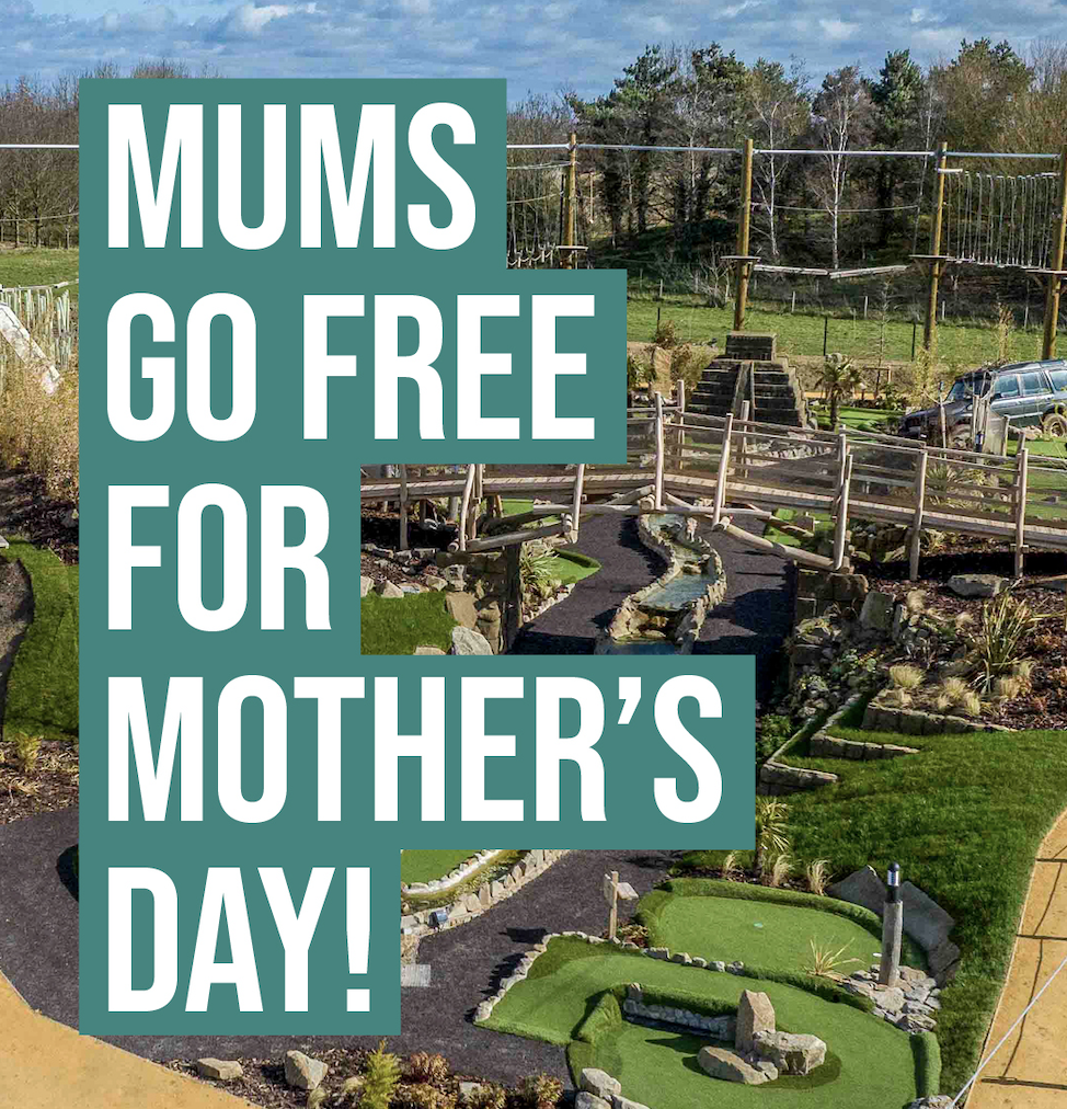 Mums go free on Mother's Day weekend at The Lost Valley!