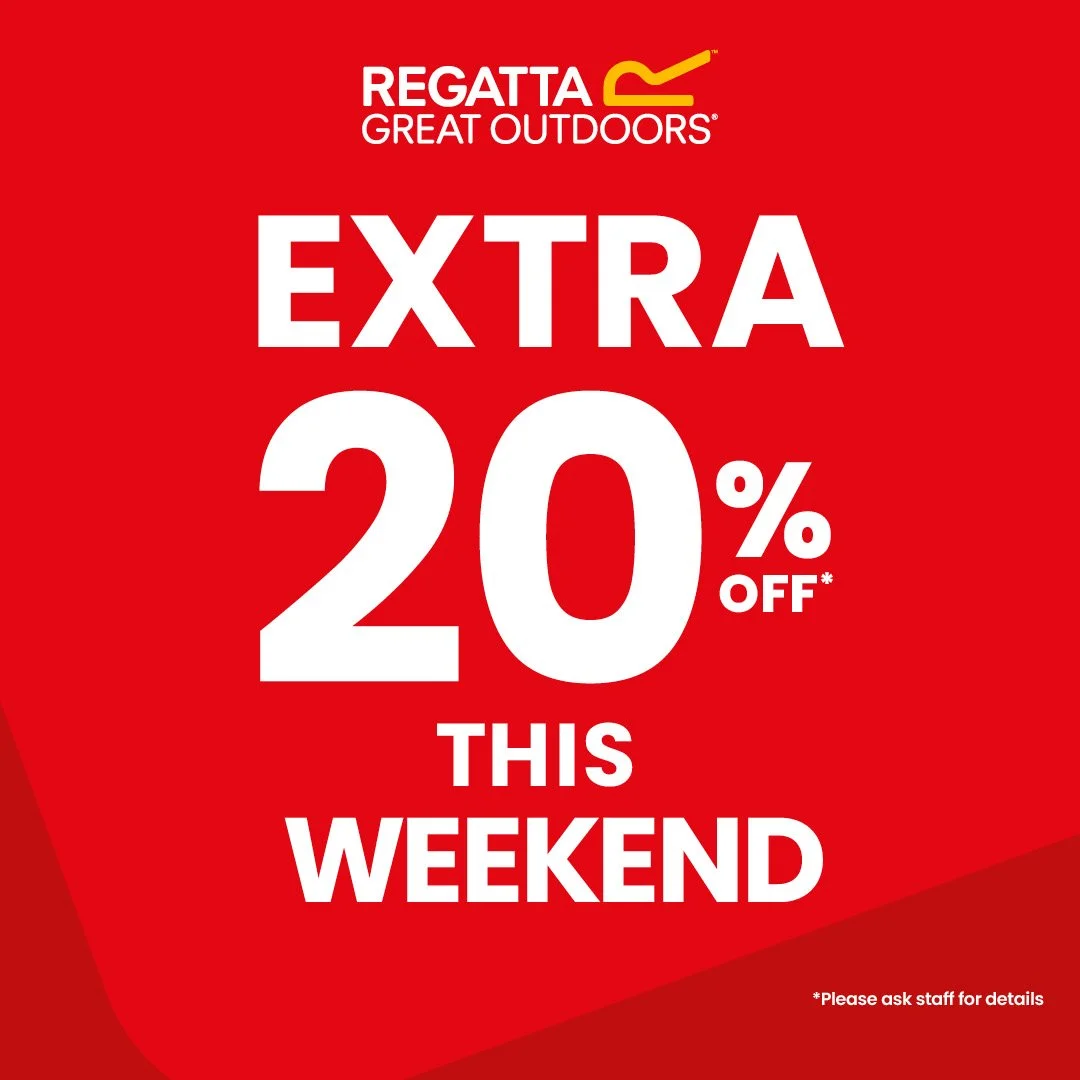 Extra 20% off at Regatta 