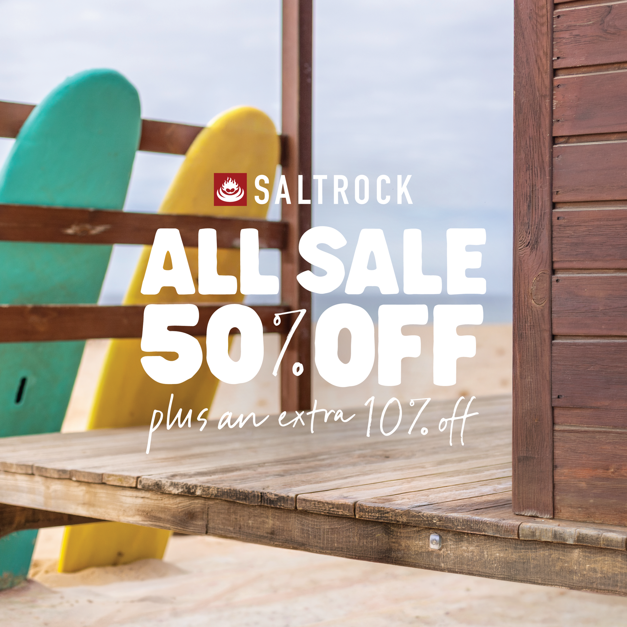 Extra 10% off at Saltrock