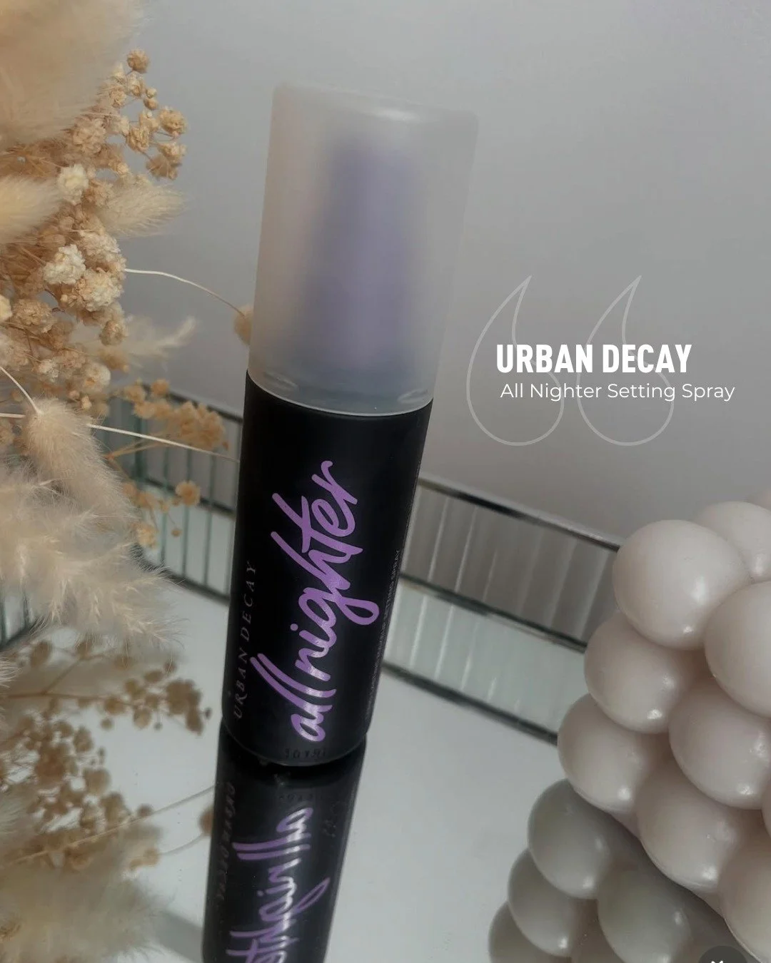 ✨ Lock in your look for the long haul! ✨ Our Beauty Buddy dskorka is calling the @urbandecaycosmetics All Nighter Setting Spray her absolute favourite! 💖
She loves it so much that she keeps one in her makeup kit and one for personal use! She highli