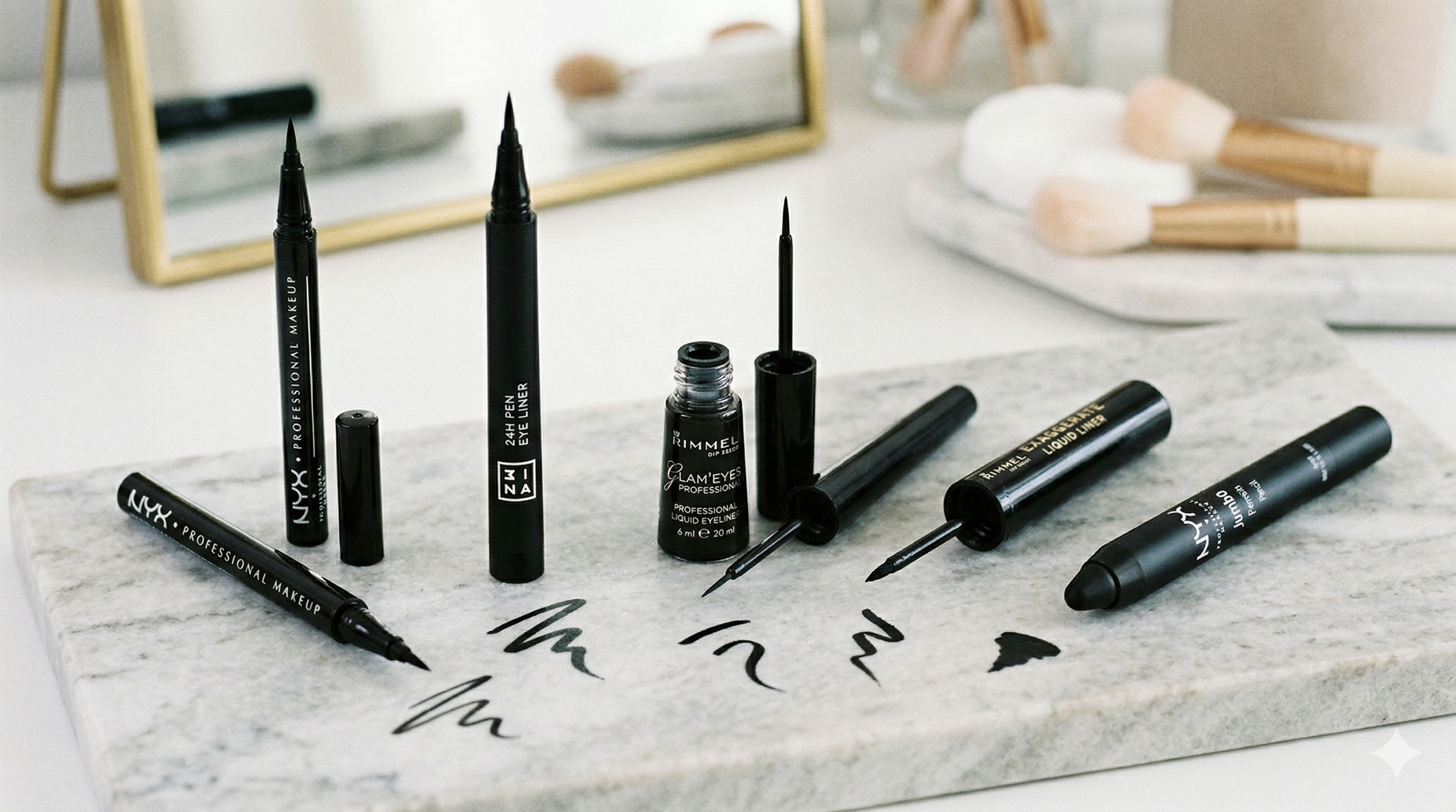 The Line-Up: 5 Top-Rated Eyeliners Our Beauty Buddies Swear By