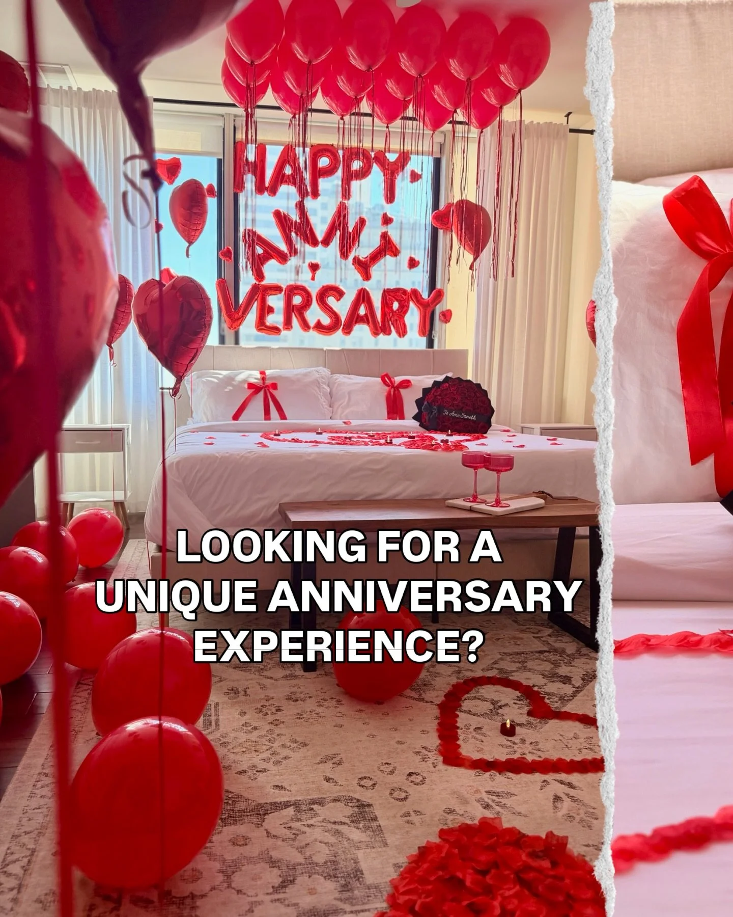 Celebrate your anniversary the right way&hellip; with us. 💎✨
Only $499 the whole month of April!! DM for more info. 📩❤️🎉💐✨

#airbnb #dallasdowntown #anniversarygift #happyanniversarymylove #mty