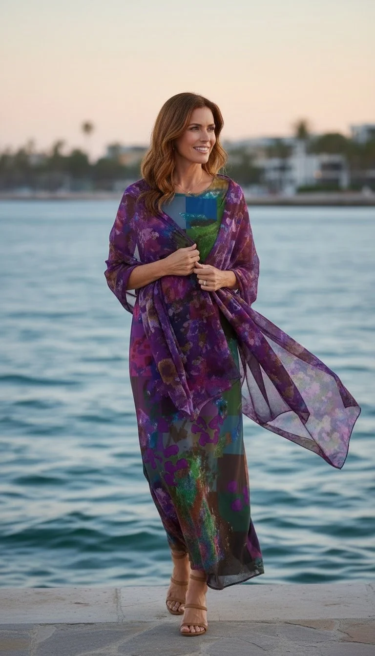 Holiday Vines Elise Dress & Vivienne Scarf
