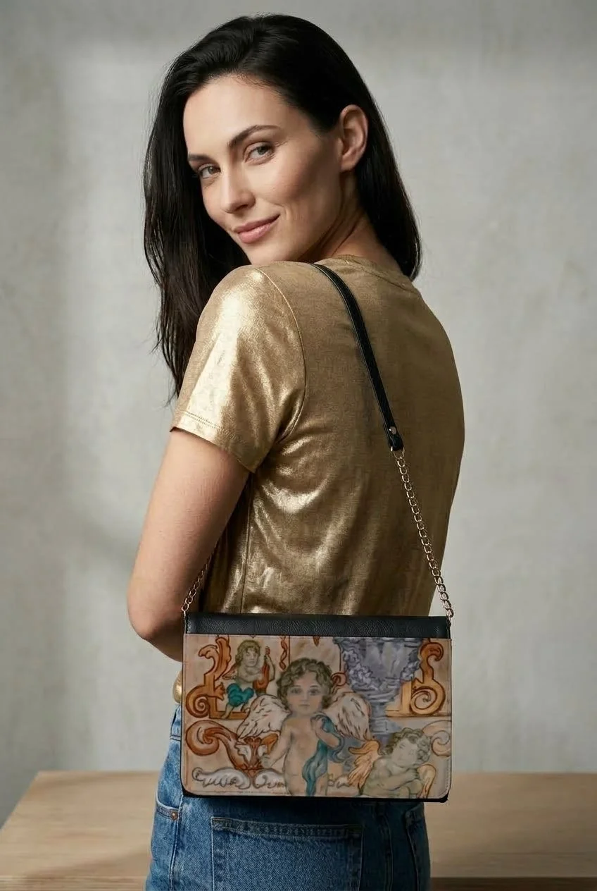 Chateau Reverie Iris Shoulder Bag by Marianne Fadden