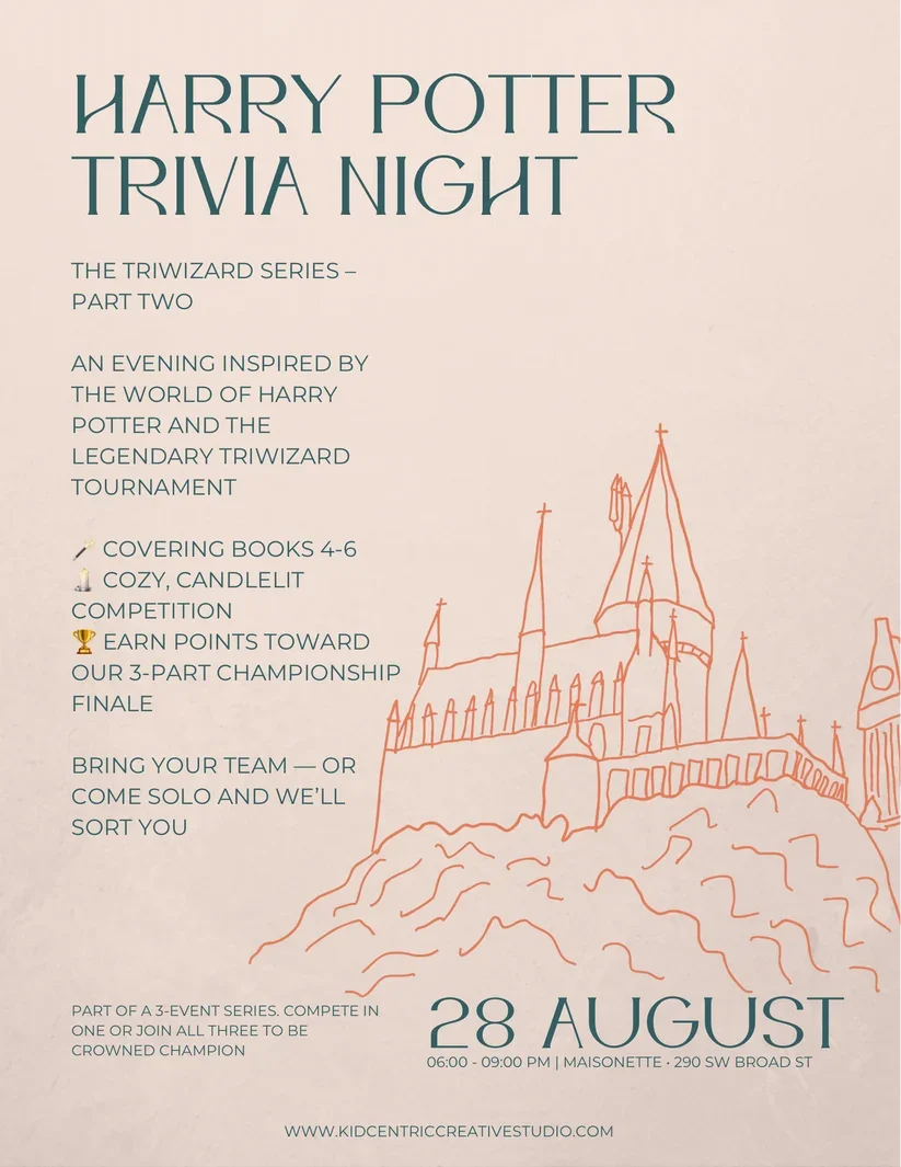 Harry Potter Trivia Night