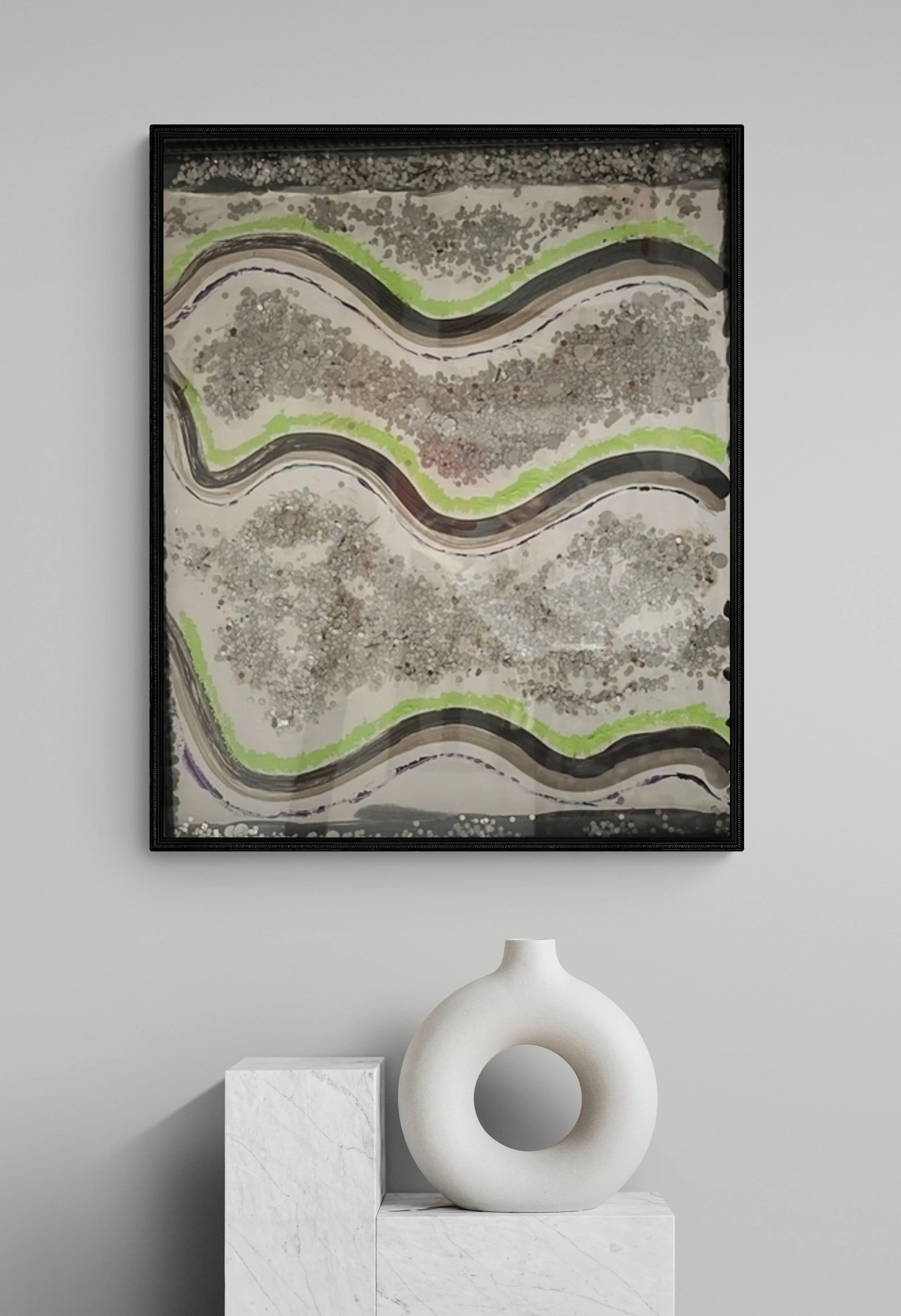 Unique textured art by Third Wind Art