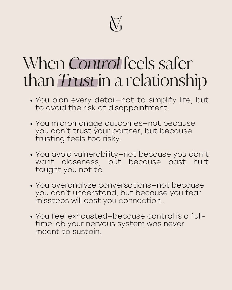 When control feels safer than trust, connection takes a backseat.
If you find yourself managing your partner&rsquo;s reactions, reading between every line, or holding back just to &ldquo;keep the peace&rdquo;&mdash;you&rsquo;re not alone. For many, c