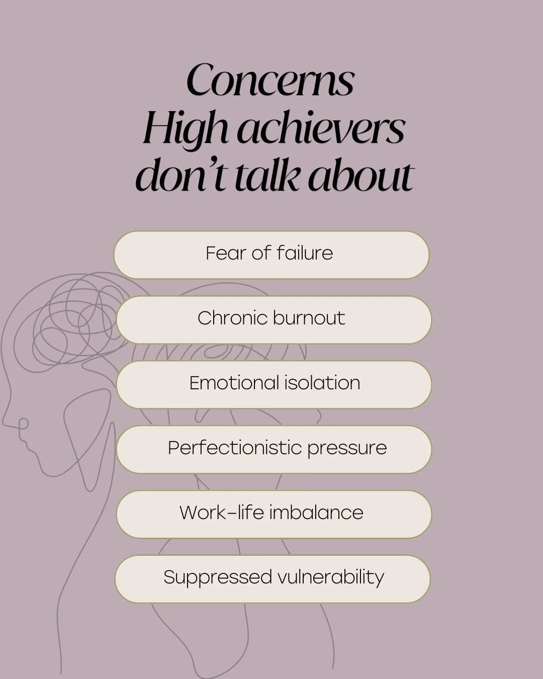 Fear of failure, perfectionistic pressure, and chronic burnout can leave even the most successful people feeling isolated and overwhelmed.

Protective factors like supportive relationships, healthy coping skills, and professional help can make the di