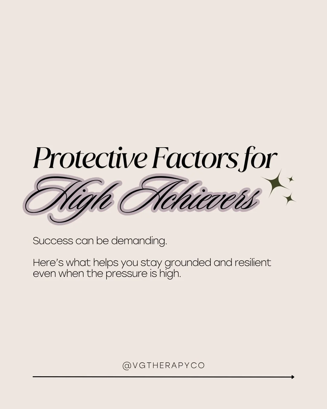 High achievement often comes with hidden pressure, expectations, burnout, and the fear of never doing enough.

Protective factors like supportive relationships, boundaries, rest, and therapy aren&rsquo;t signs of weakness because they&rsquo;re what m