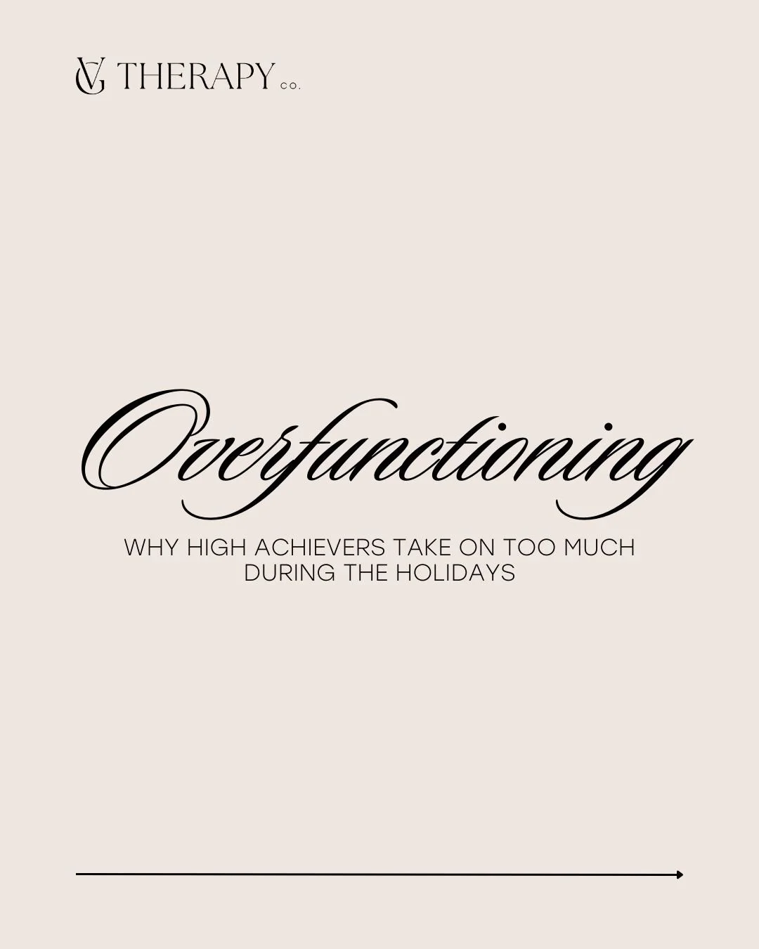 For many high achievers, the holidays activate a familiar pattern: stepping in, taking over, and carrying more than your share.
Overfunctioning often comes from being capable, dependable, and used to handling things on your own, especially in emotion