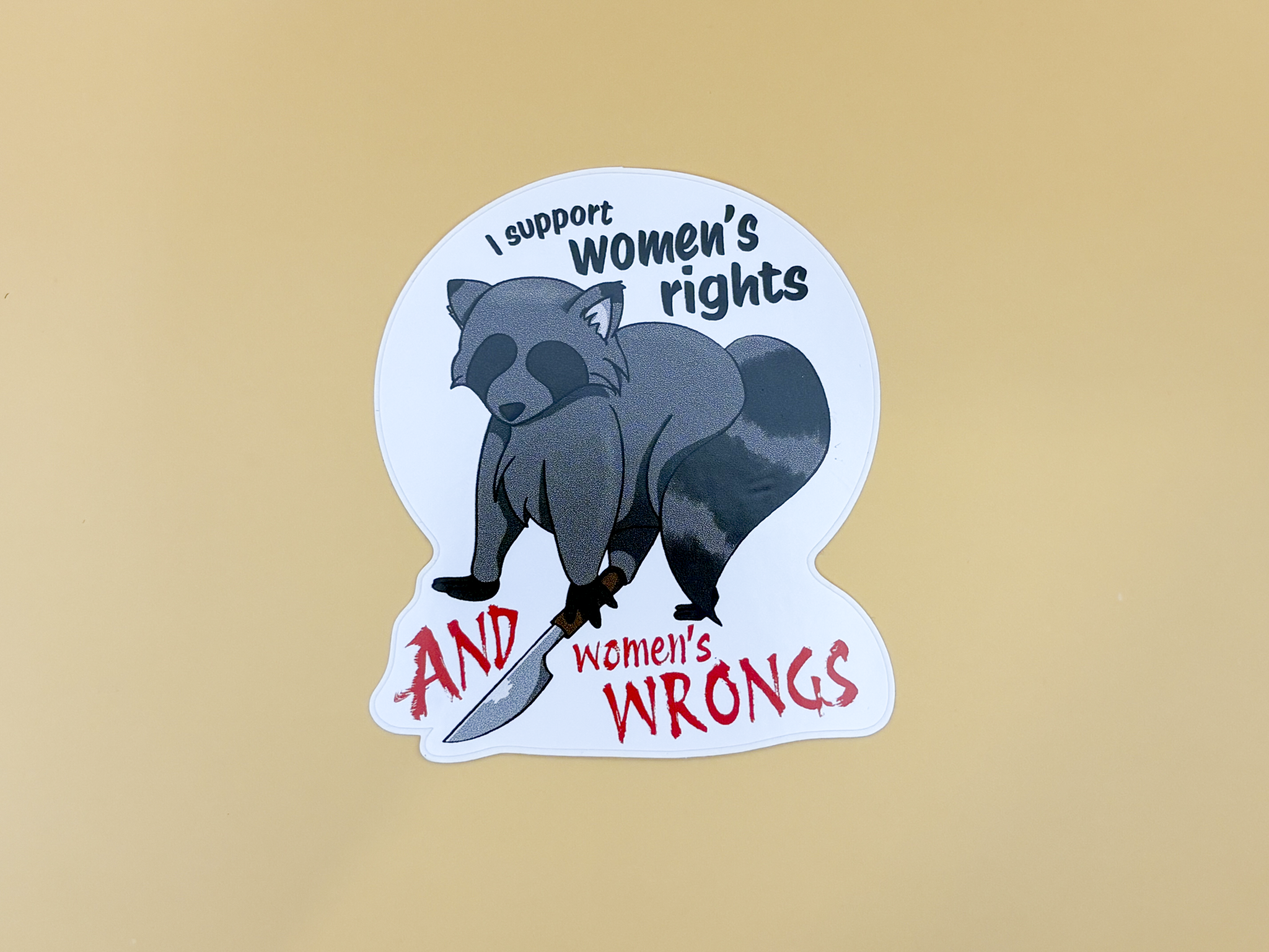 "Women's Wrongs" Sticker