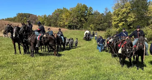 Into the Maelstrom - The 3rd Wisconsin Battery in Viniard Field (Firing Demonstrations)