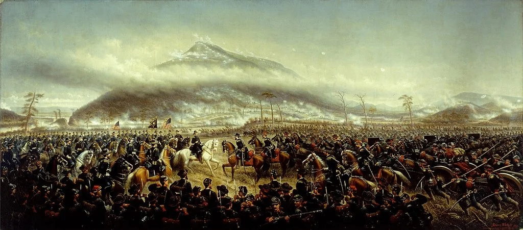 The Battle of Lookout Mountain at Bald Hill