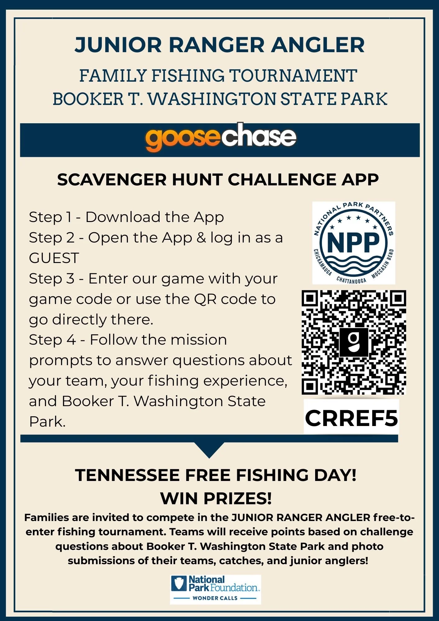 Junior Ranger Angler -Bobby Wilson Free Fishing Day