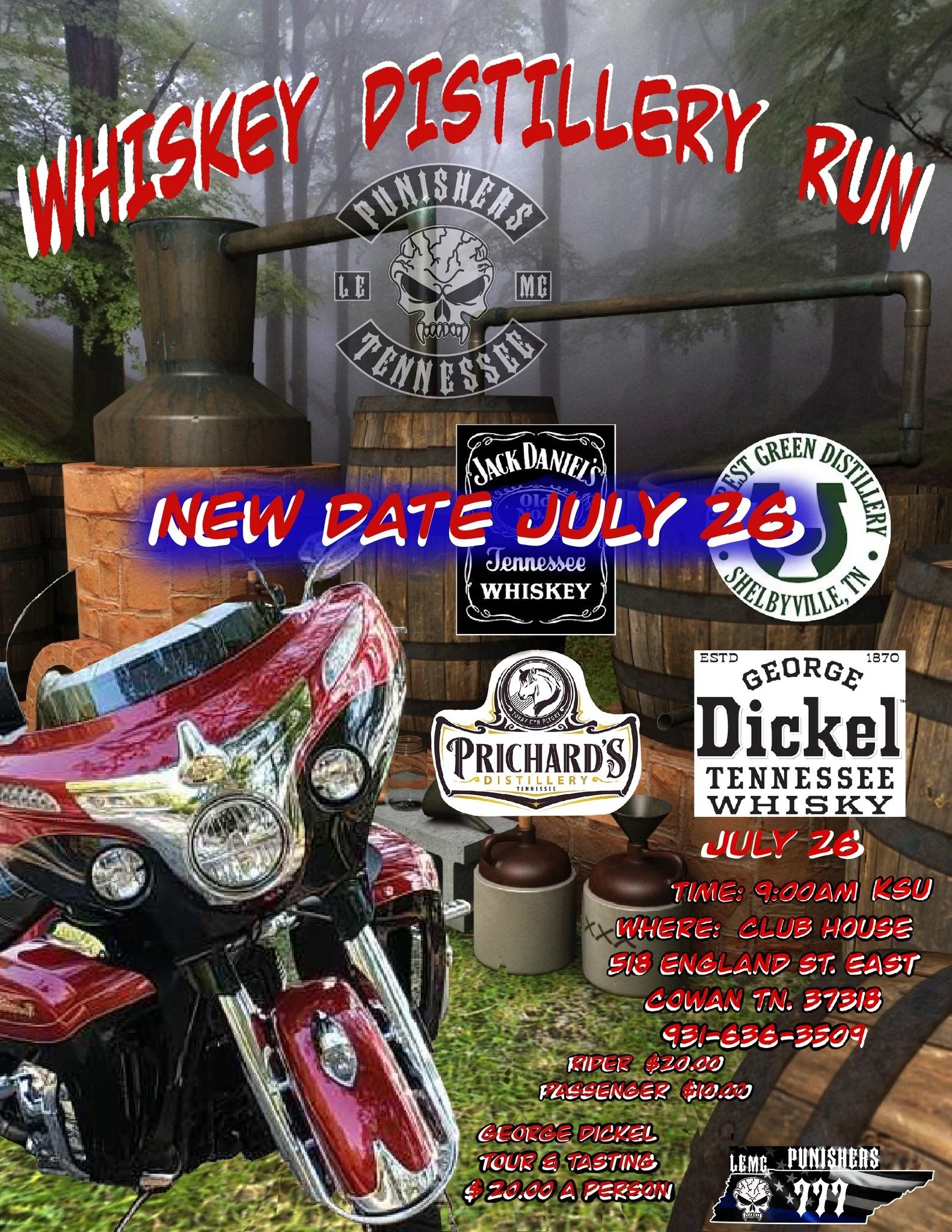 Whiskey Distillery Run