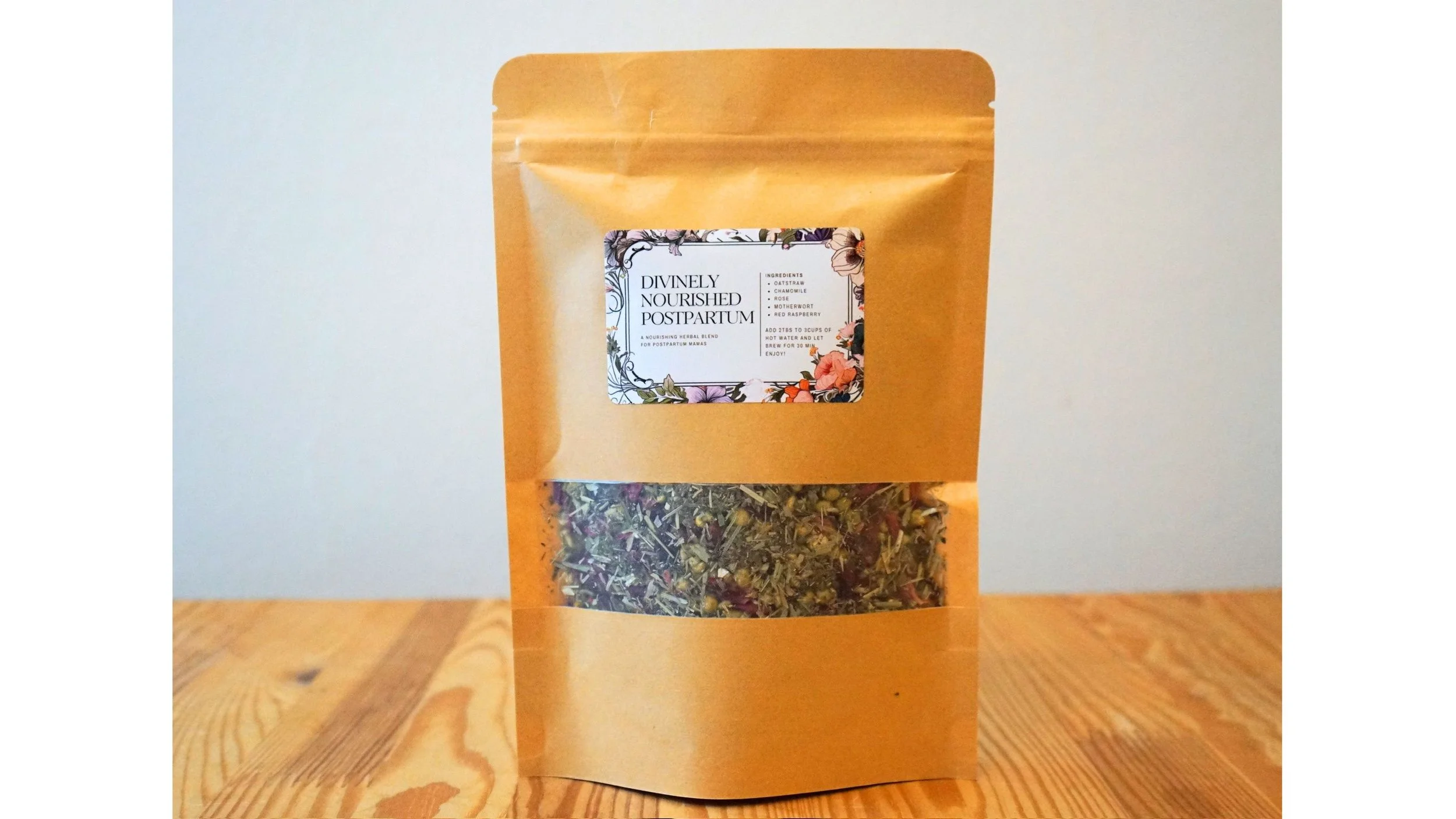 Divinely Nourished Postpartum Tea Blend