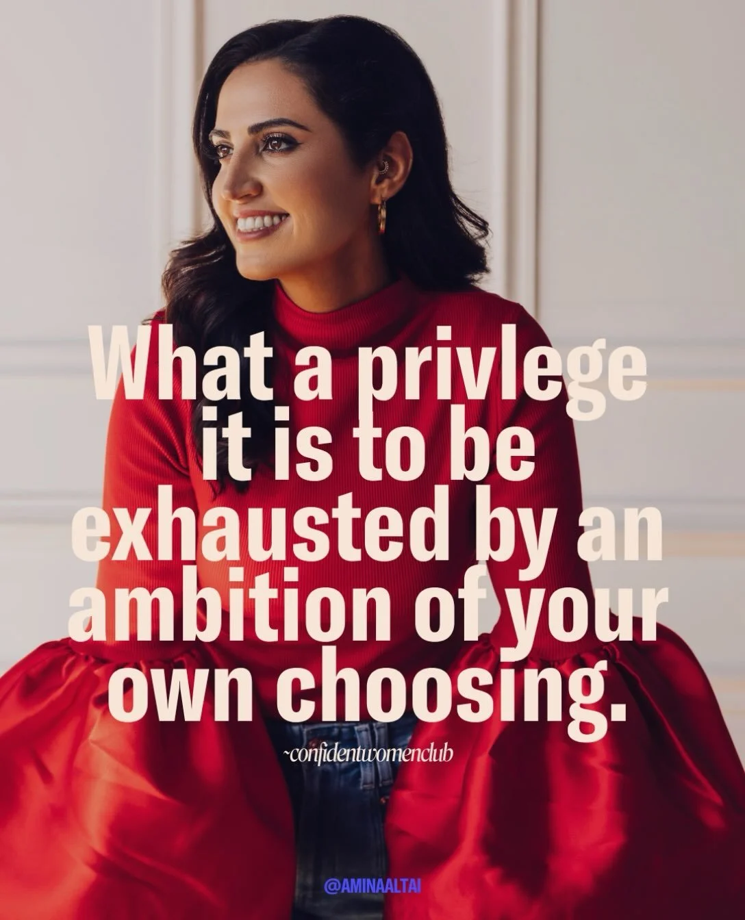Not all exhaustion is the same.

Some of it means you&rsquo;re proving yourself again, in a life someone else designed.

Some of it means you&rsquo;re finally building the one you actually chose.

Both can be exhausting, but they come with completely