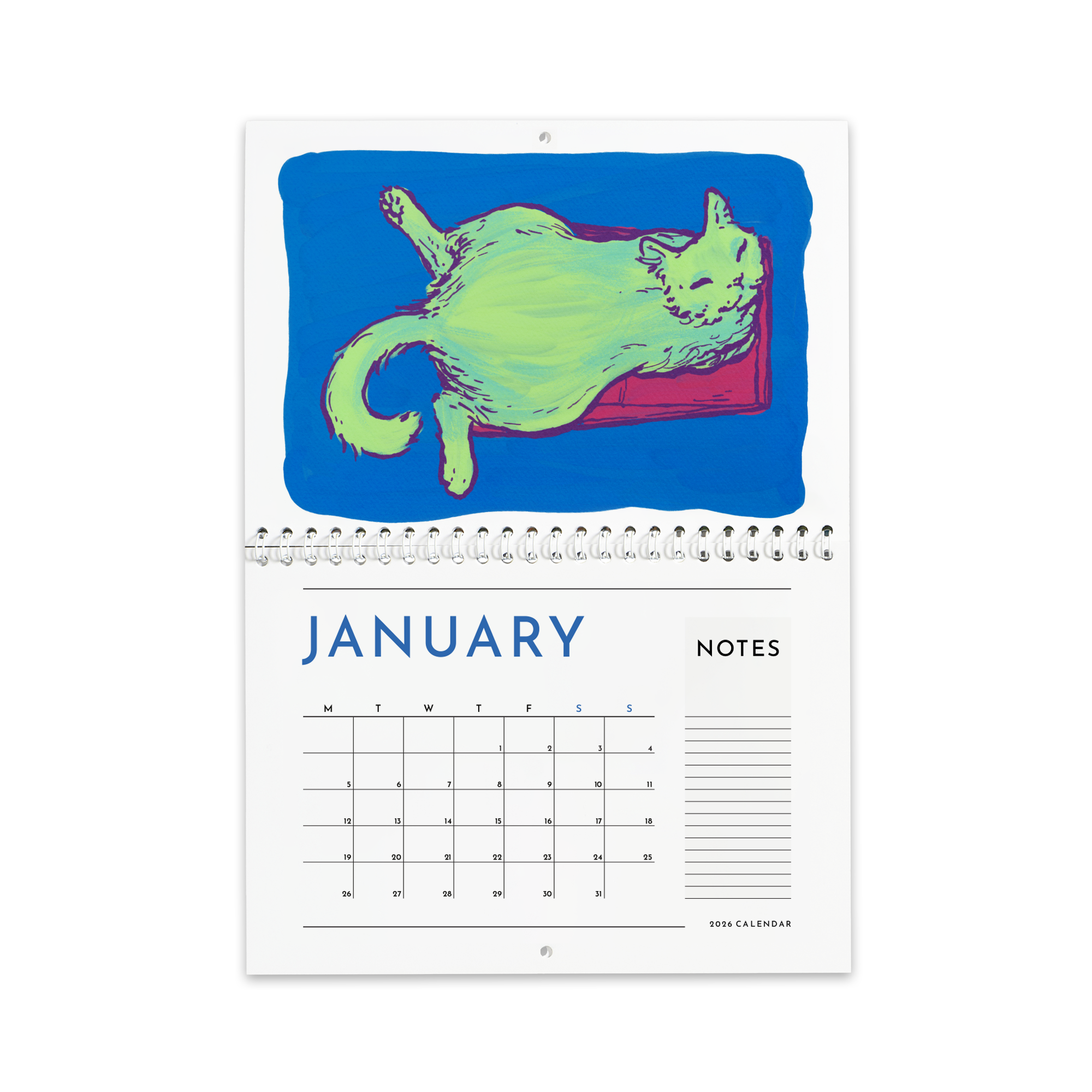 Boxed Cats 2026 Calendar thumbnail