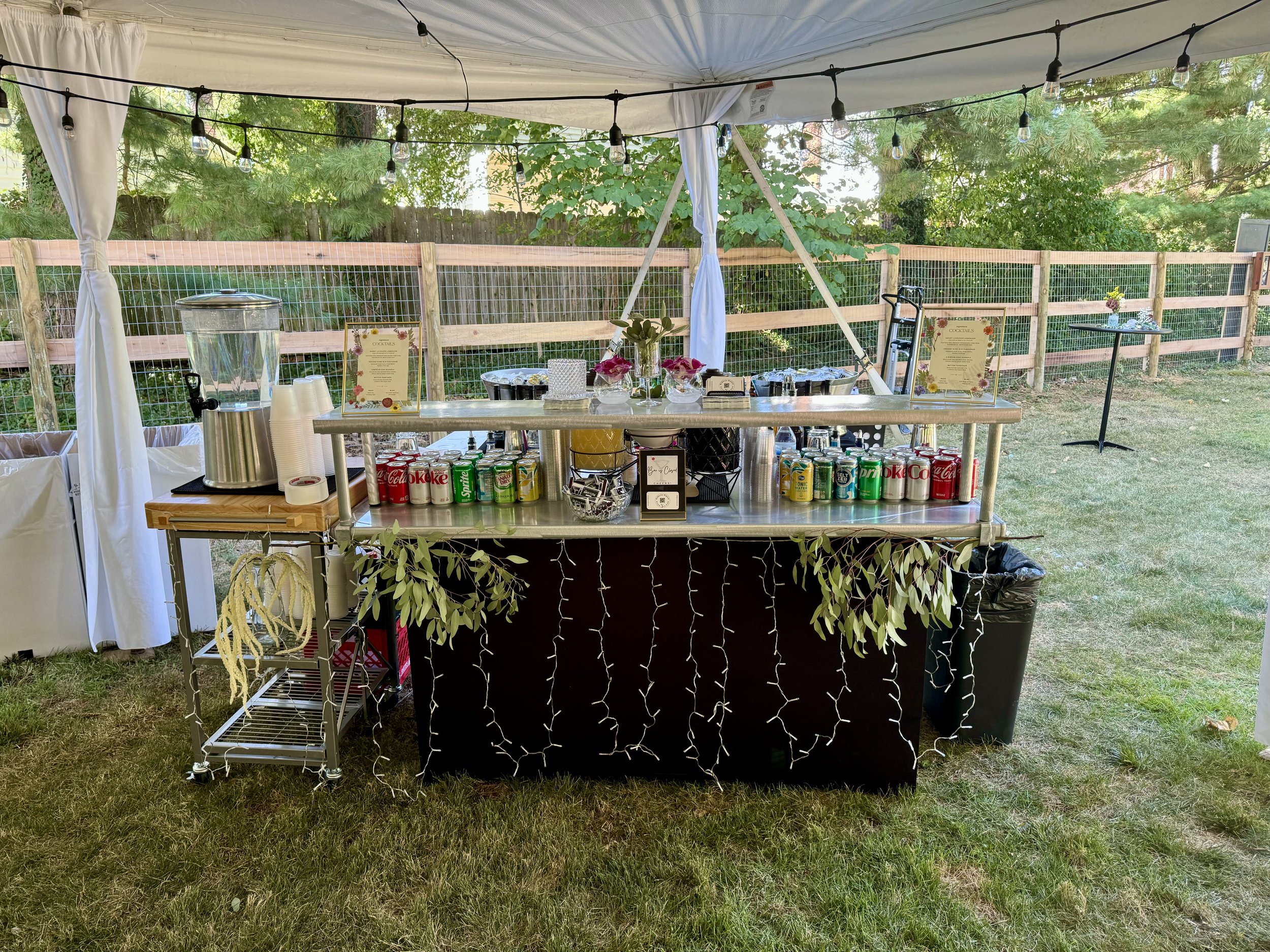 Outdoor Wedding Set Up.