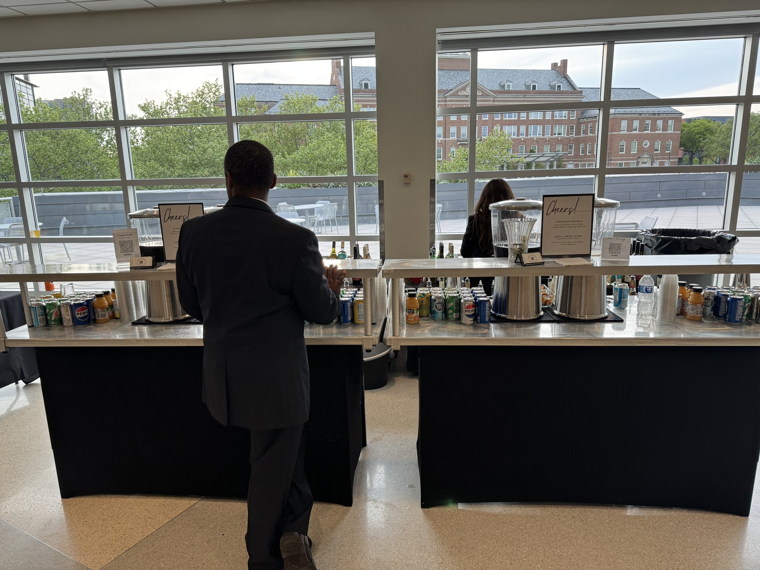 Pop Up Bar Service at University of Cincinnati with Bars on Wheels.