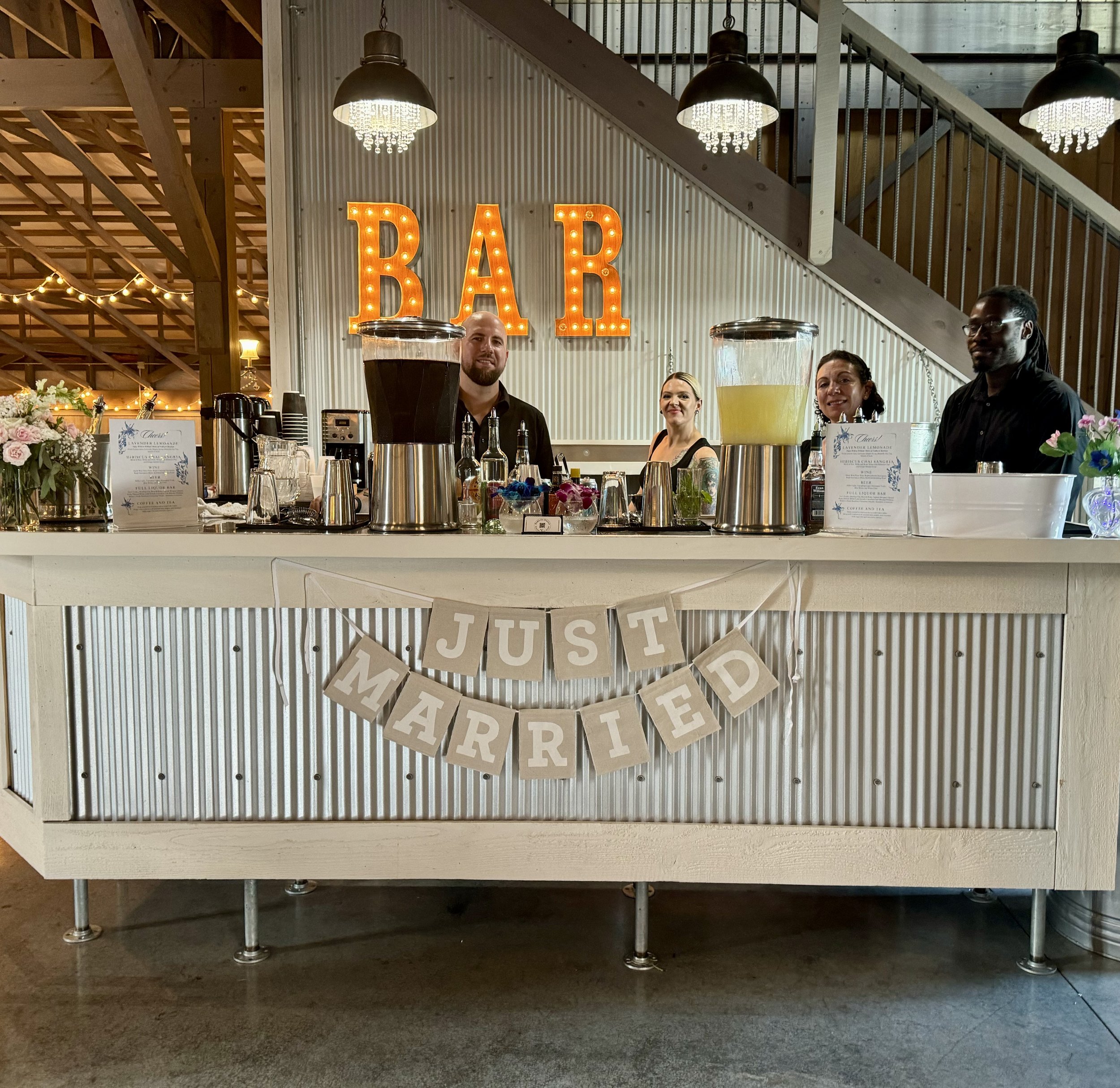 Prickle Barn Bar with Bars on Wheels.