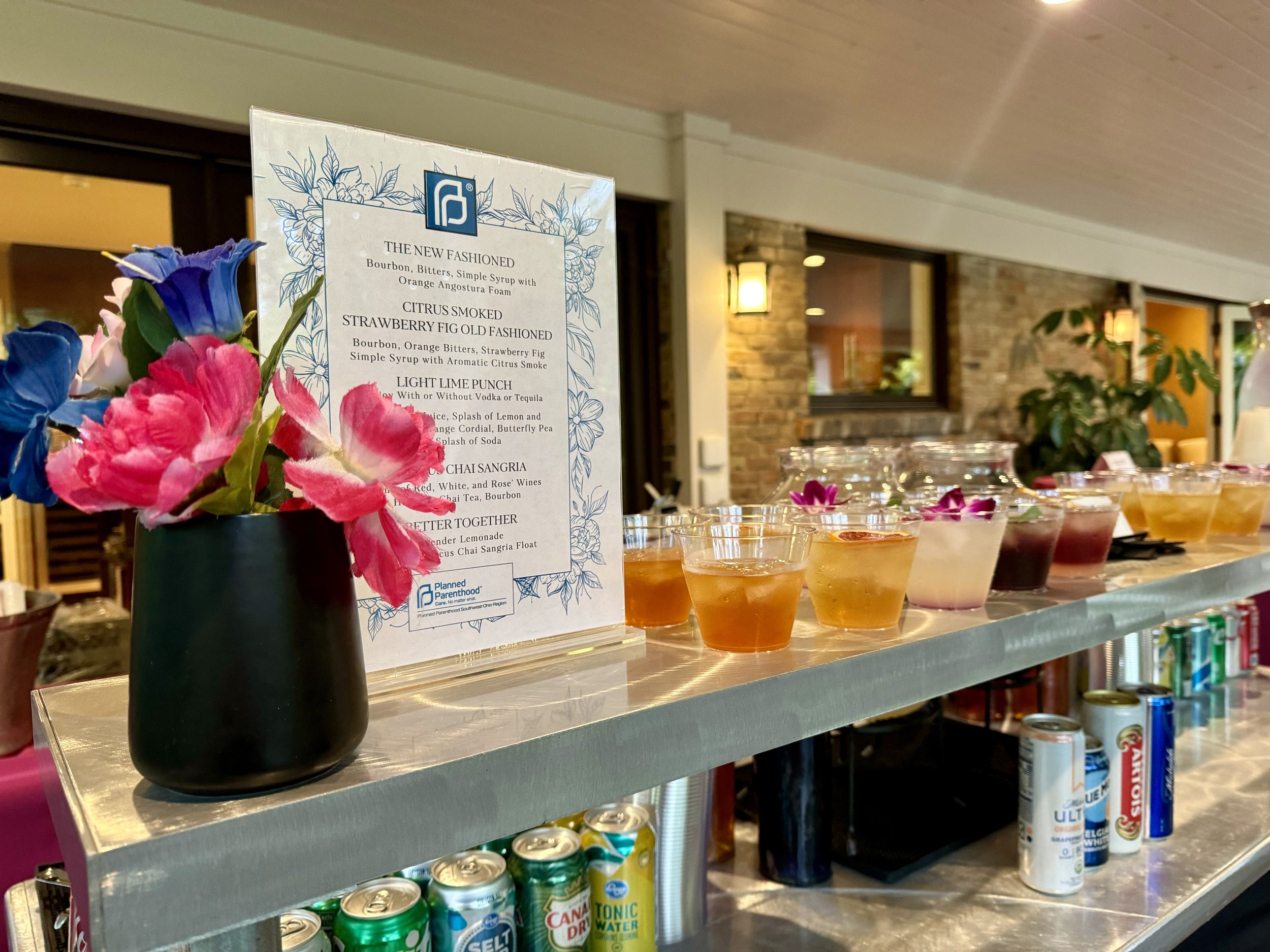 Signature Drink Non Profit Event Rocktails Bars on Wheels.