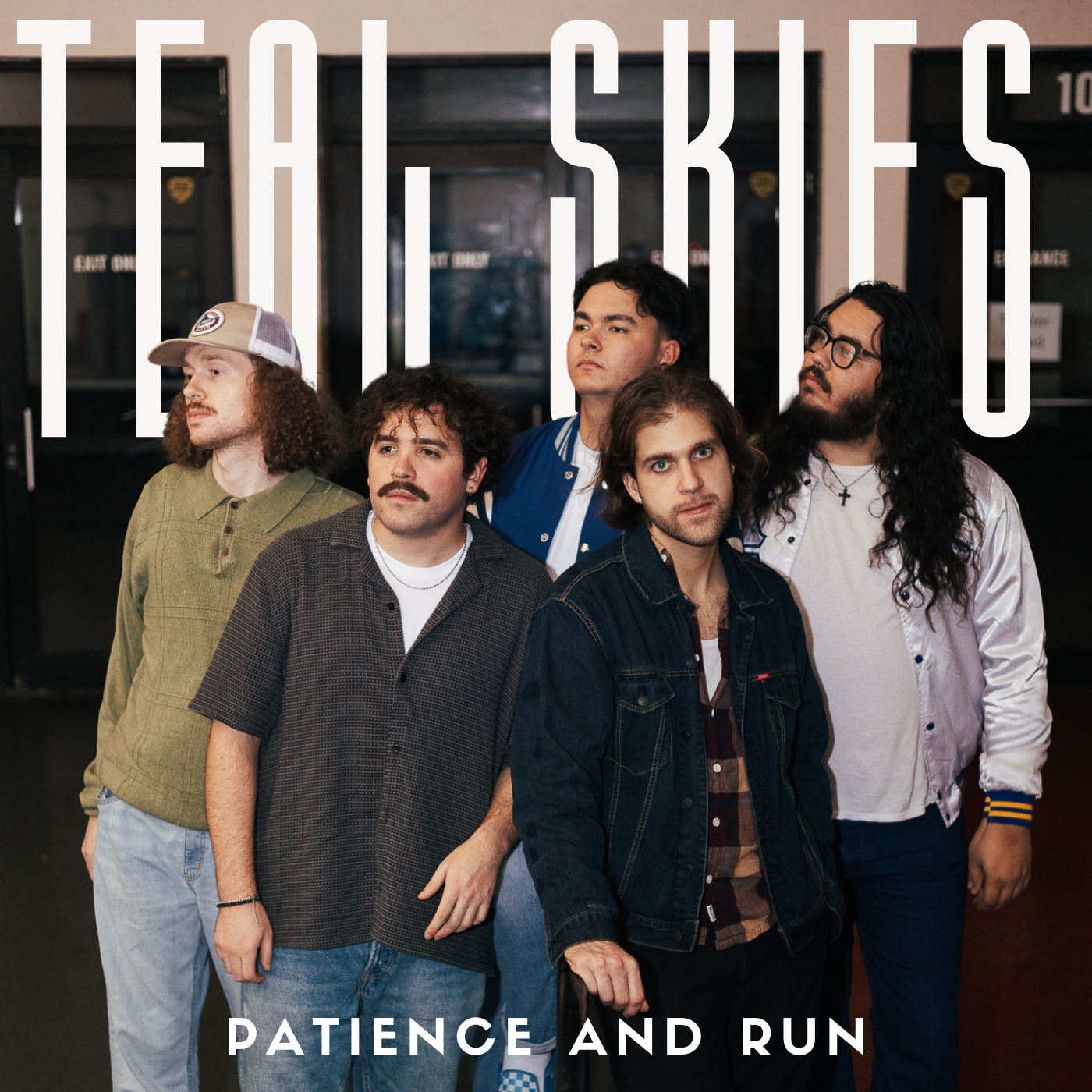 Teal Skies - Patience and Run - Single Artwork