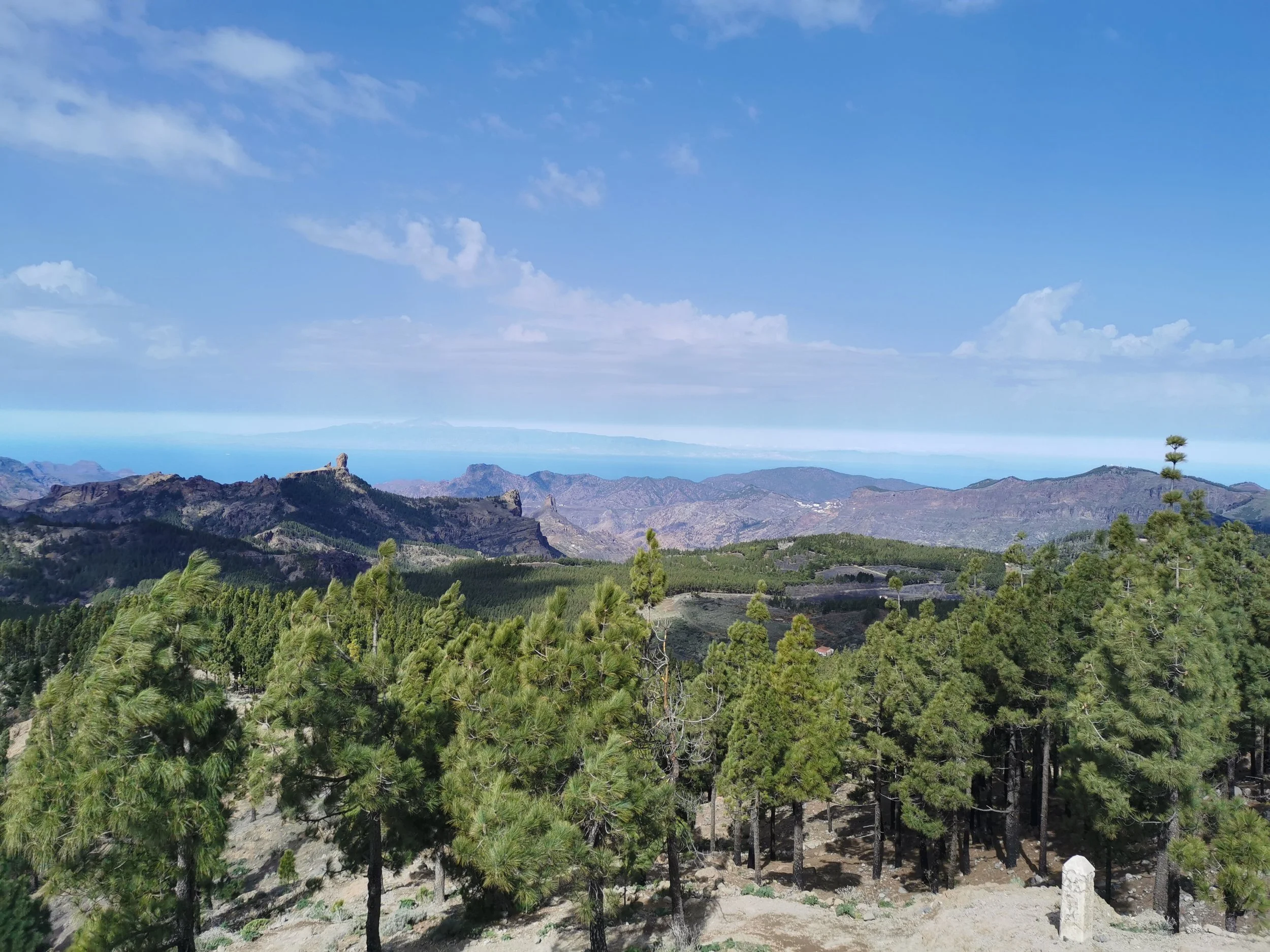 Mirrador depuis le Pico de las nieves, Îles Canaries