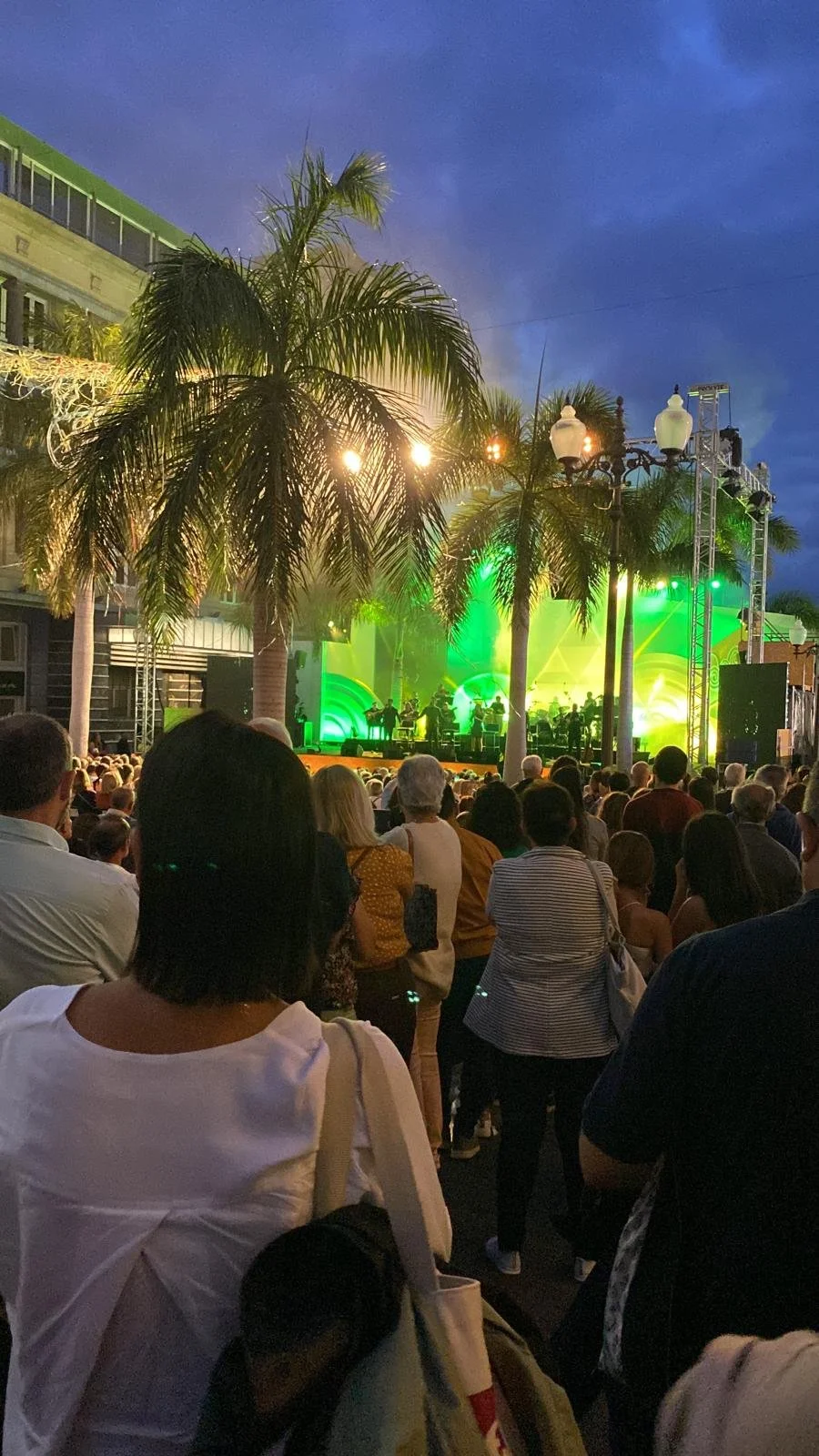 Concert local, fête musicale aux Canaries. Voyage culturel authentique