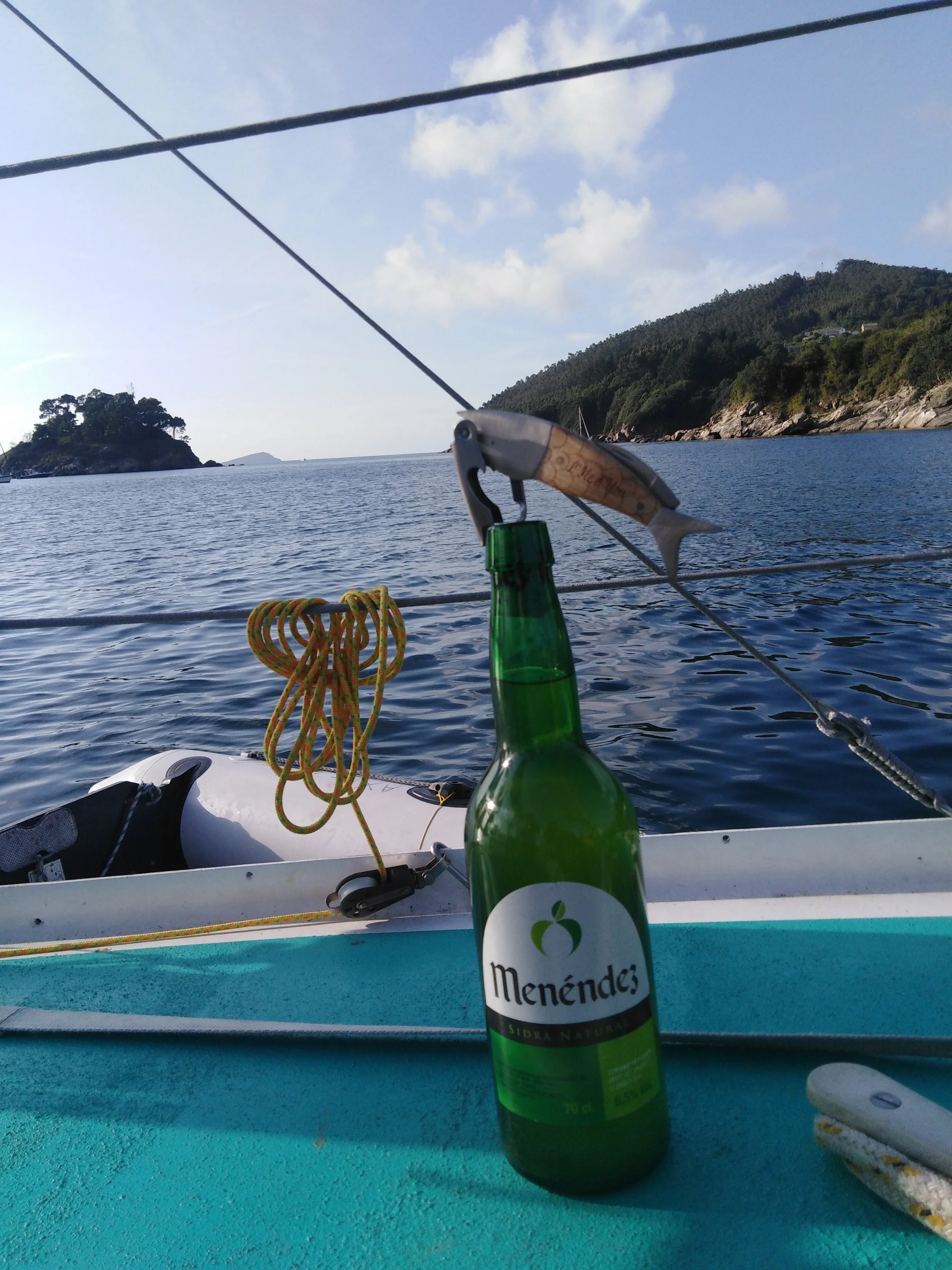 Bouteille de cidre, Asturie, Mer, Bateau