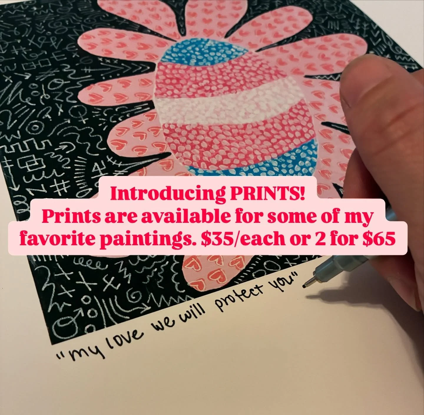 Now available: prints! I have a limited number of prints available of some of your favorite paintings.
12&rdquo;x16 paper, varying image sizes. All $35, or 2 for $65.
DM me if you are interested in adding any of these to your collection.
(ps some of 