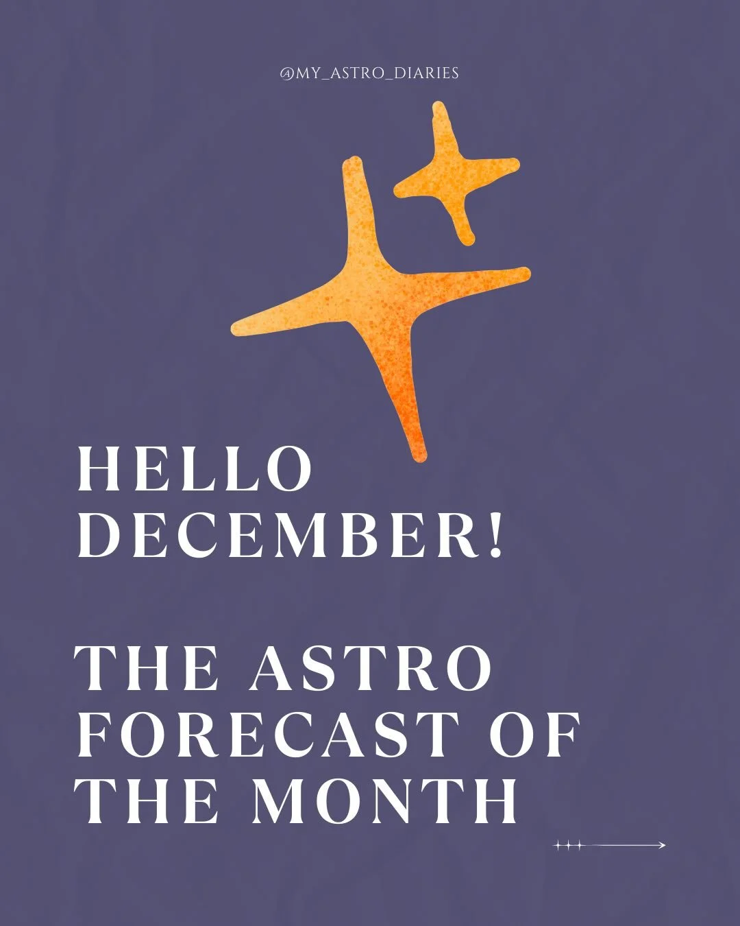 Hello December! 💖

The month kicks off with a mix of fire, focus, and forward momentum. We&rsquo;re closing out the year with clarity and purpose + think big visions (Sagittarius vibes) meeting that grounded action (Capricorn energy).

The collectiv