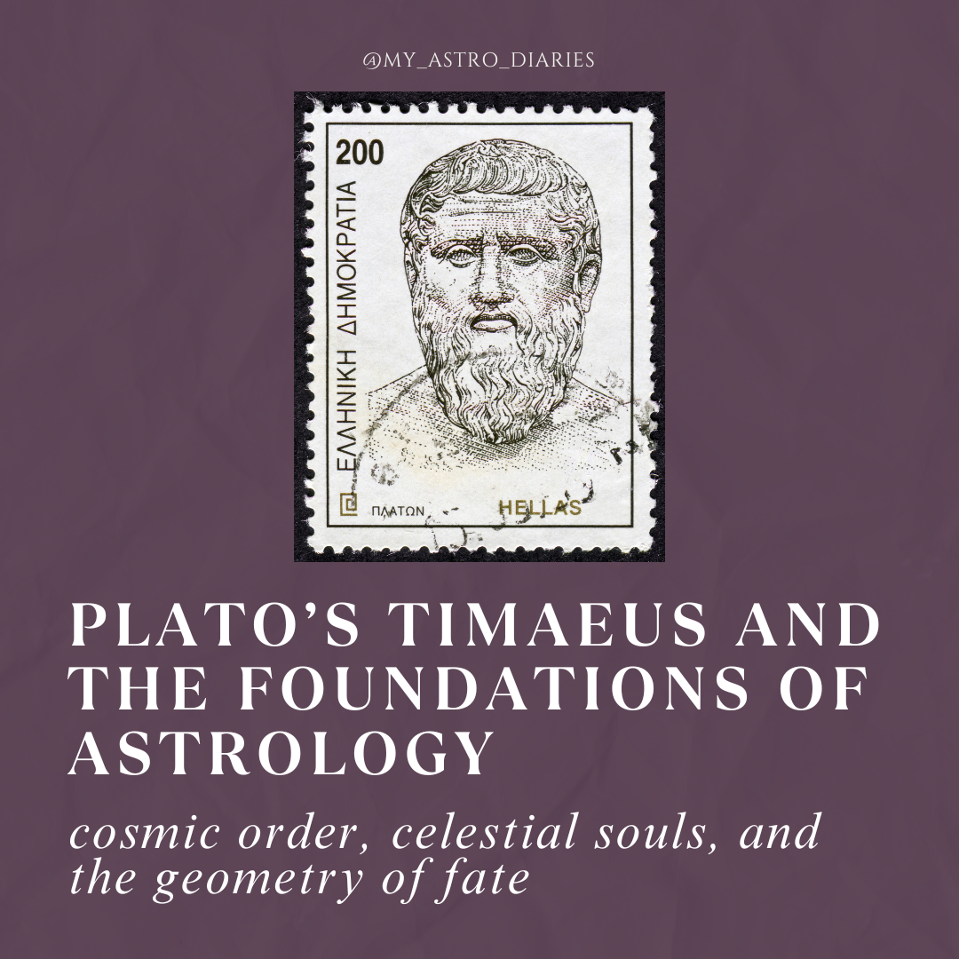 Plato’s Timaeus and the foundations of astrology