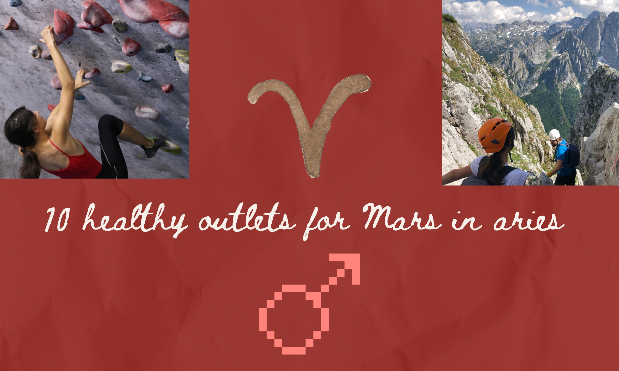 10 healthy outlets for Mars in Aries   (that actually work)