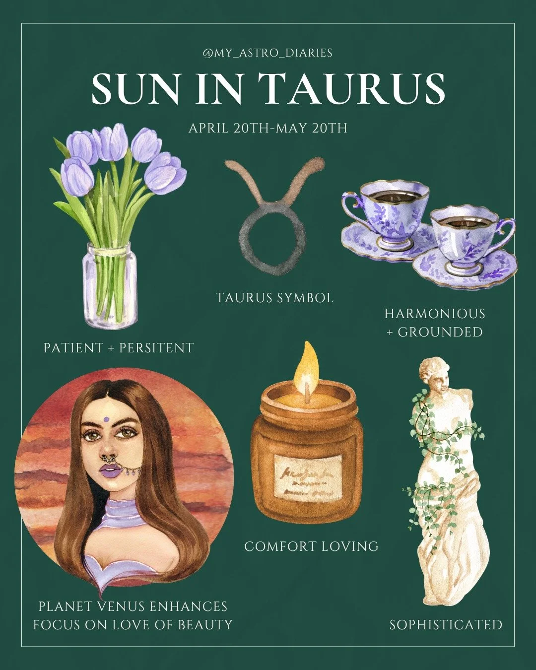 ♡ Hi peak of beauty during springtime in the northern hemisphere - Taurus Season ♡

☀️♉

#SuninTaurus #TaurusSeason #MyAstroDiaries #Astrology #AstrologyPost