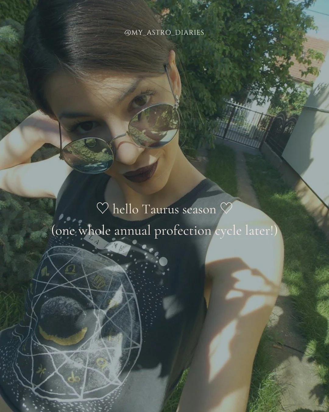 I love reflecting on my photo albums occasionally, especially now during my Saturn return, and I cannot believe that a whole annual profection cycle has passed from this picture snapped in May of 2014. 

12 years later, just to have a check in that I