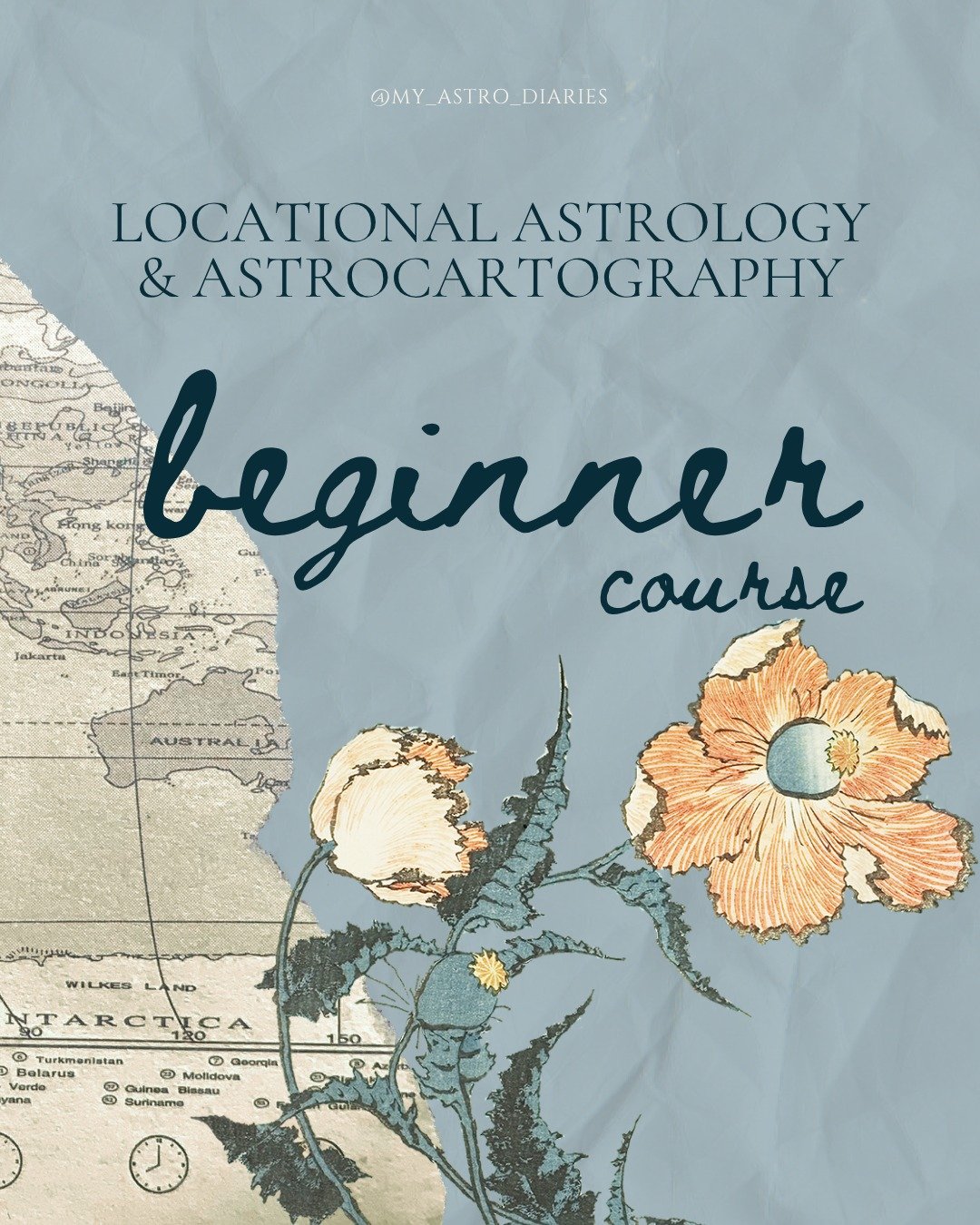 LOCATIONAL ASTROLOGY COURSES COMING SOON ✨🌍

I am so excited to share this with all of you!

After years of studying, practicing, researching, client work and working with astrocartography and locational astrology on a daily basis (and of course lea